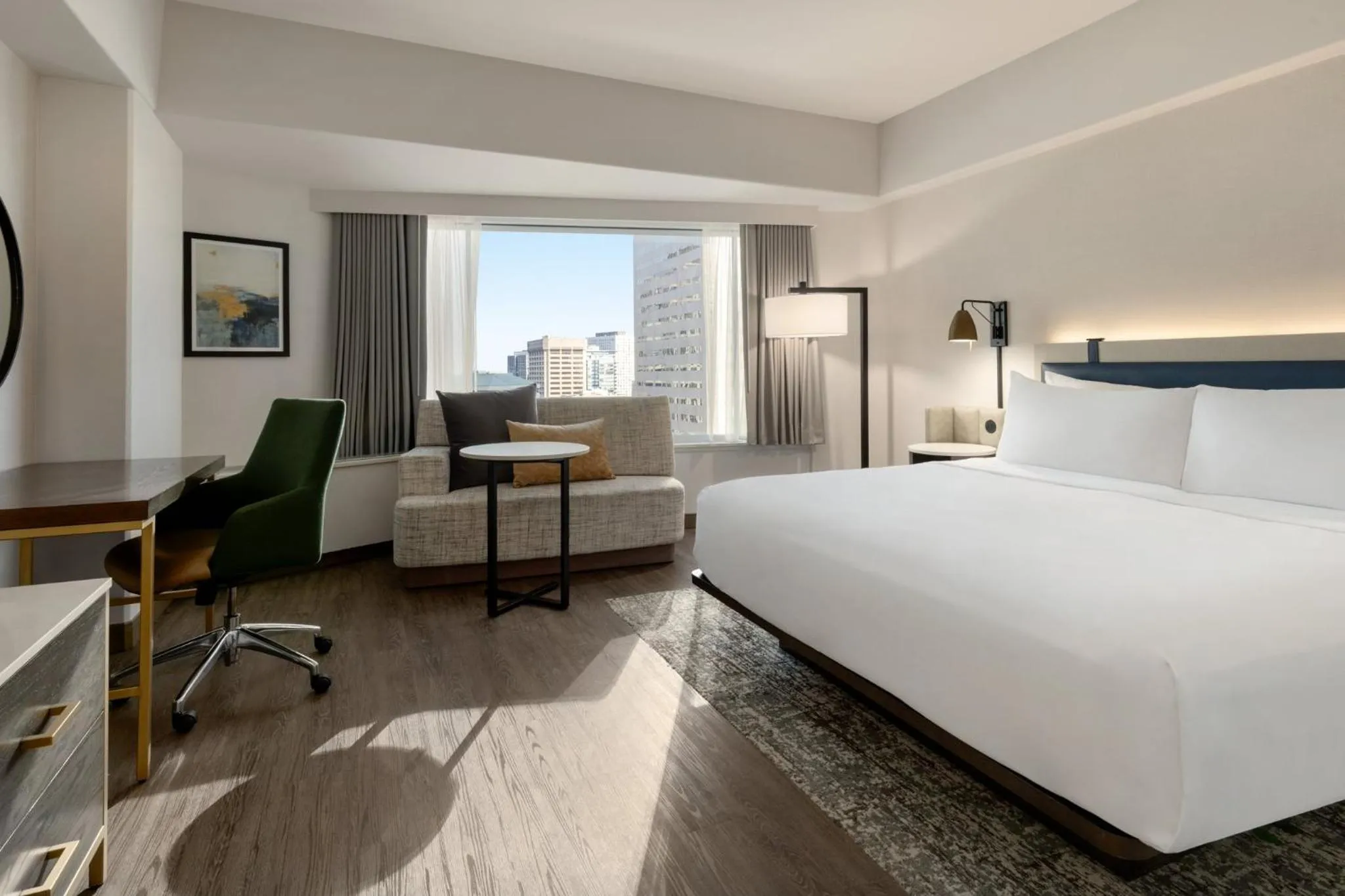 Premium King Room with Space Needle View in Crowne Plaza Seattle Newly Renovated with No Resort Fee