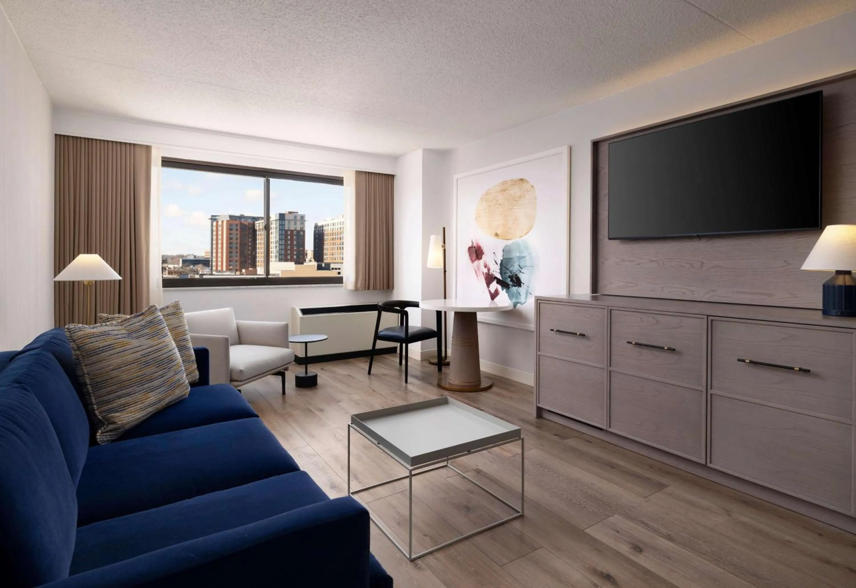 One Bedroom Suite - King + Sofa Bed in Sonesta White Plains Downtown