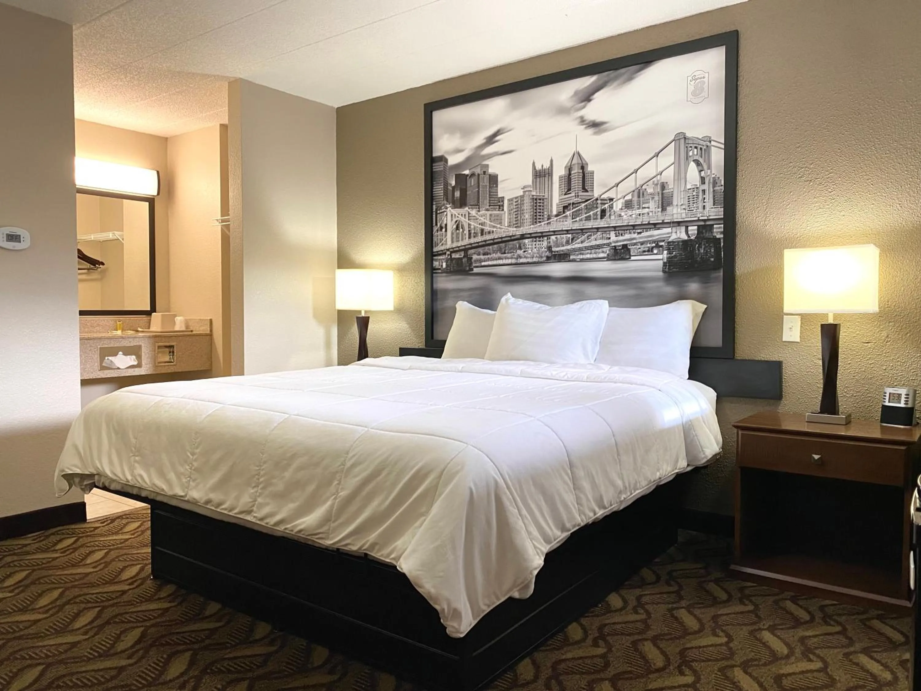 King Room - Non-Smoking in Super 8 by Wyndham Greensburg