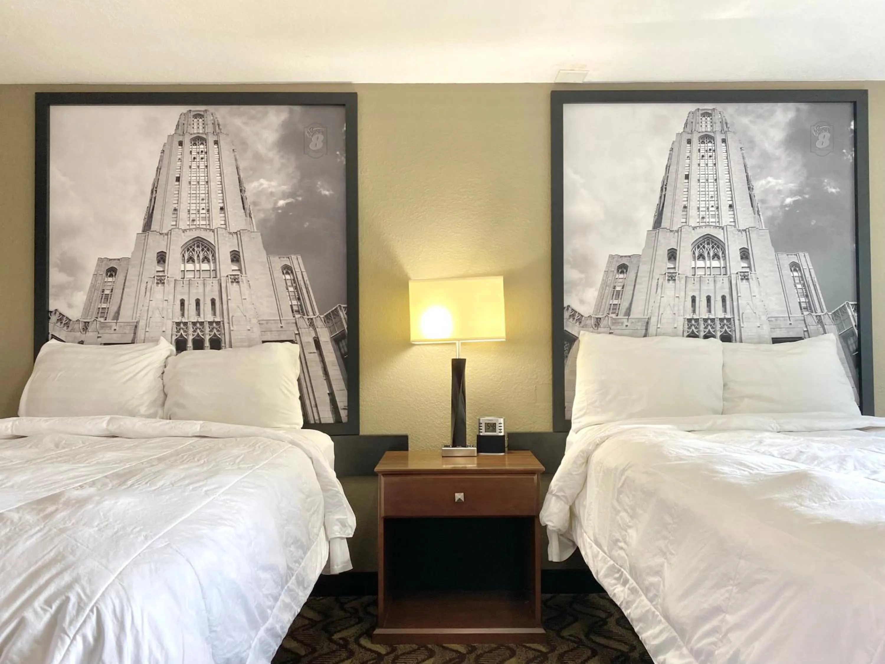 Standard Room with Two Full Beds - Non-Smoking in Super 8 by Wyndham Greensburg