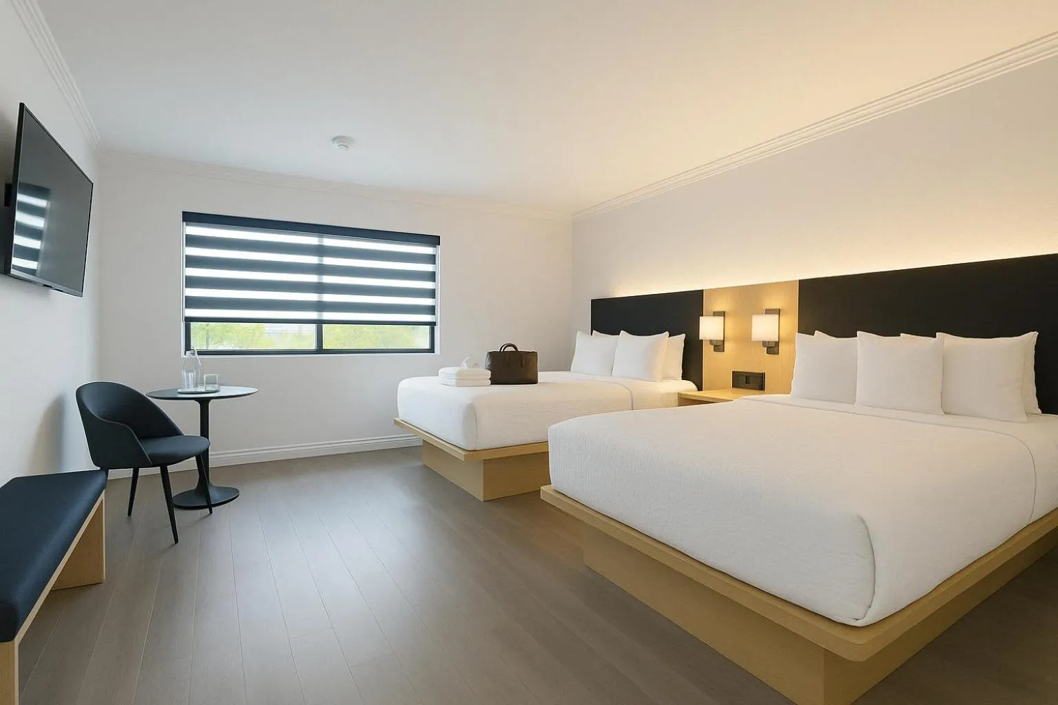 Deluxe 2 Double Beds, Pet Friendly in The Live Hotel