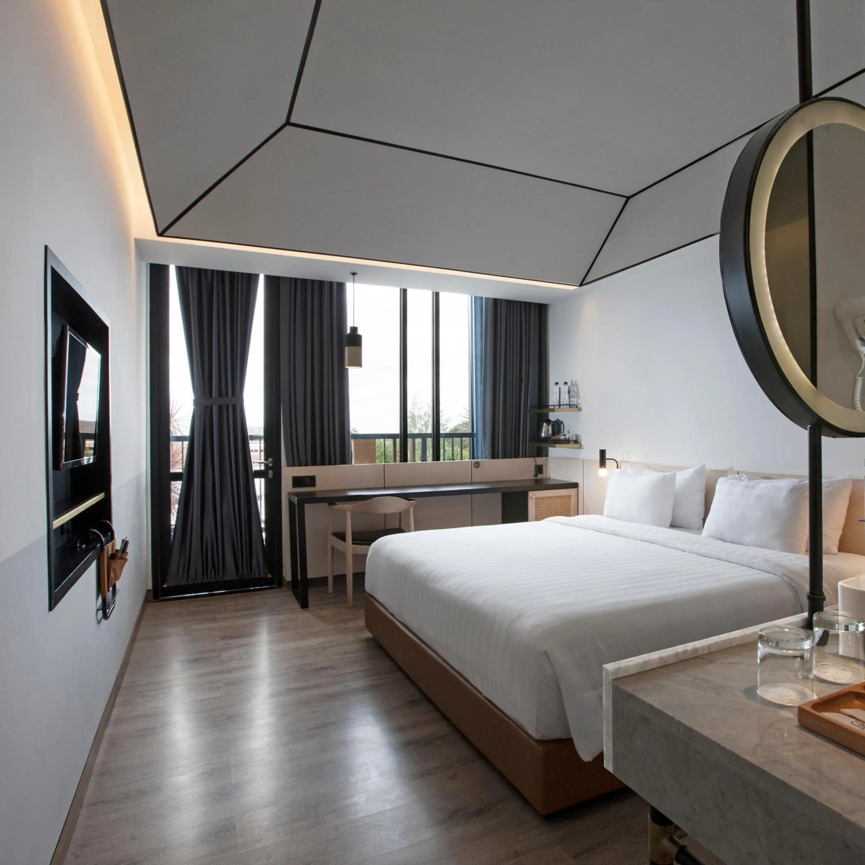 Deluxe Double Room with Balcony in GAIA Cosmo Hotel