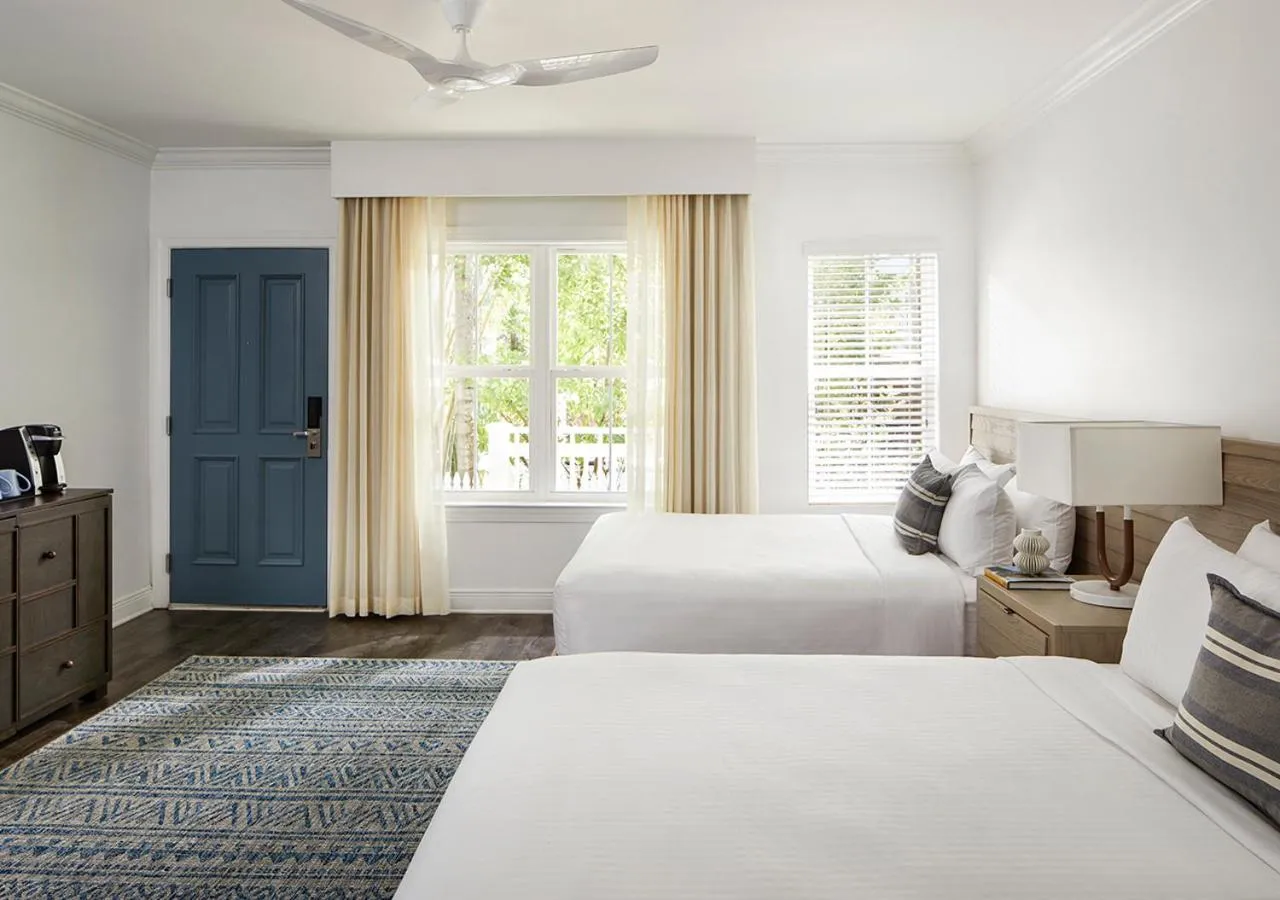 Queen Room with Two Queen Beds and Garden View in Parrot Key Hotel & Villas
