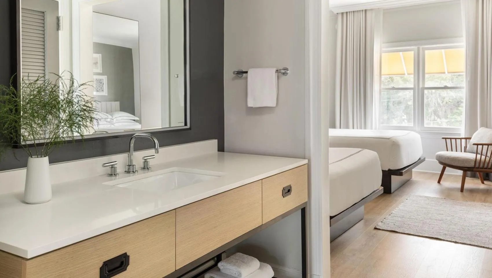 Premium Queen Room with Two Queen Beds and Balcony in Kimpton Brice Hotel by IHG