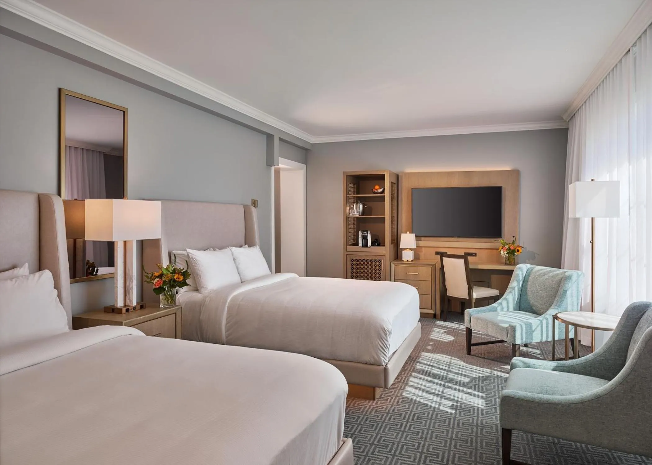 Queen Room with Two Queen Beds - Pet Friendly in Seaview, A Dolce Hotel