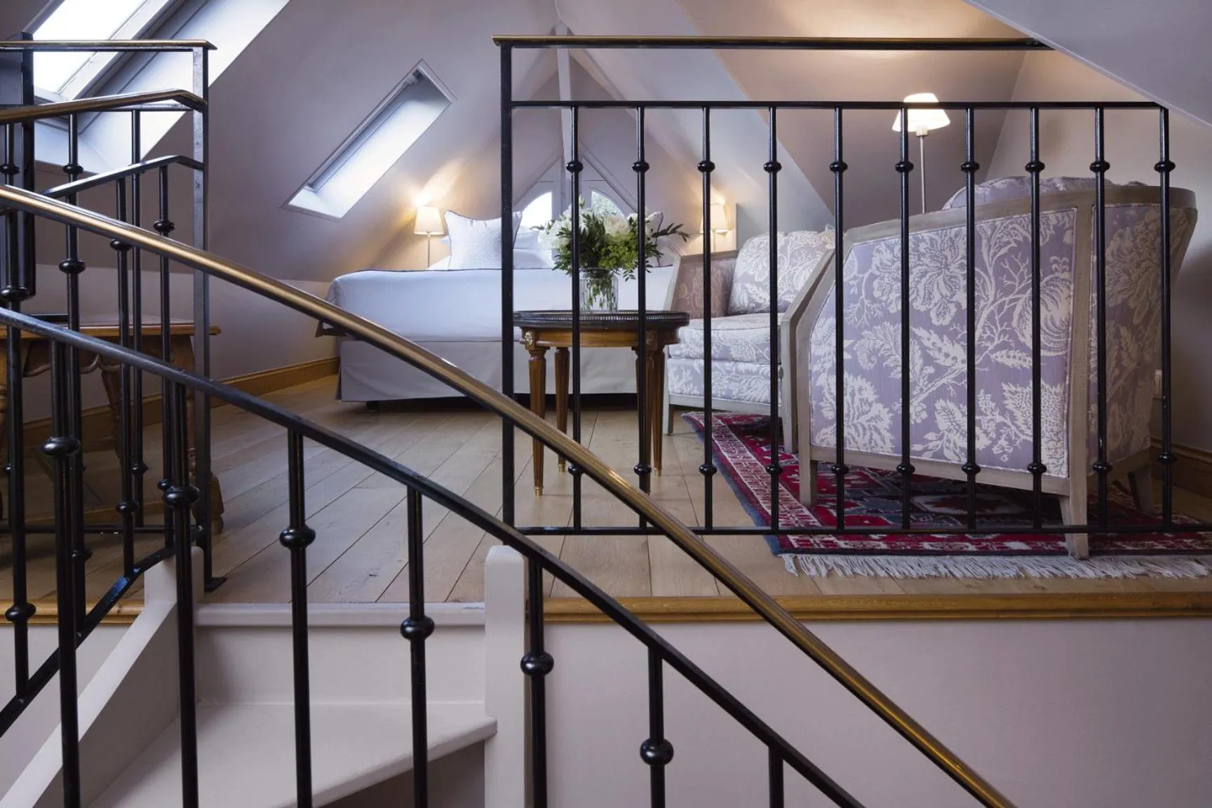 Classic Romantic double room in duplex - Historical House in La Ferme Saint Simeon Hotel & Spa - Relais & Chateaux