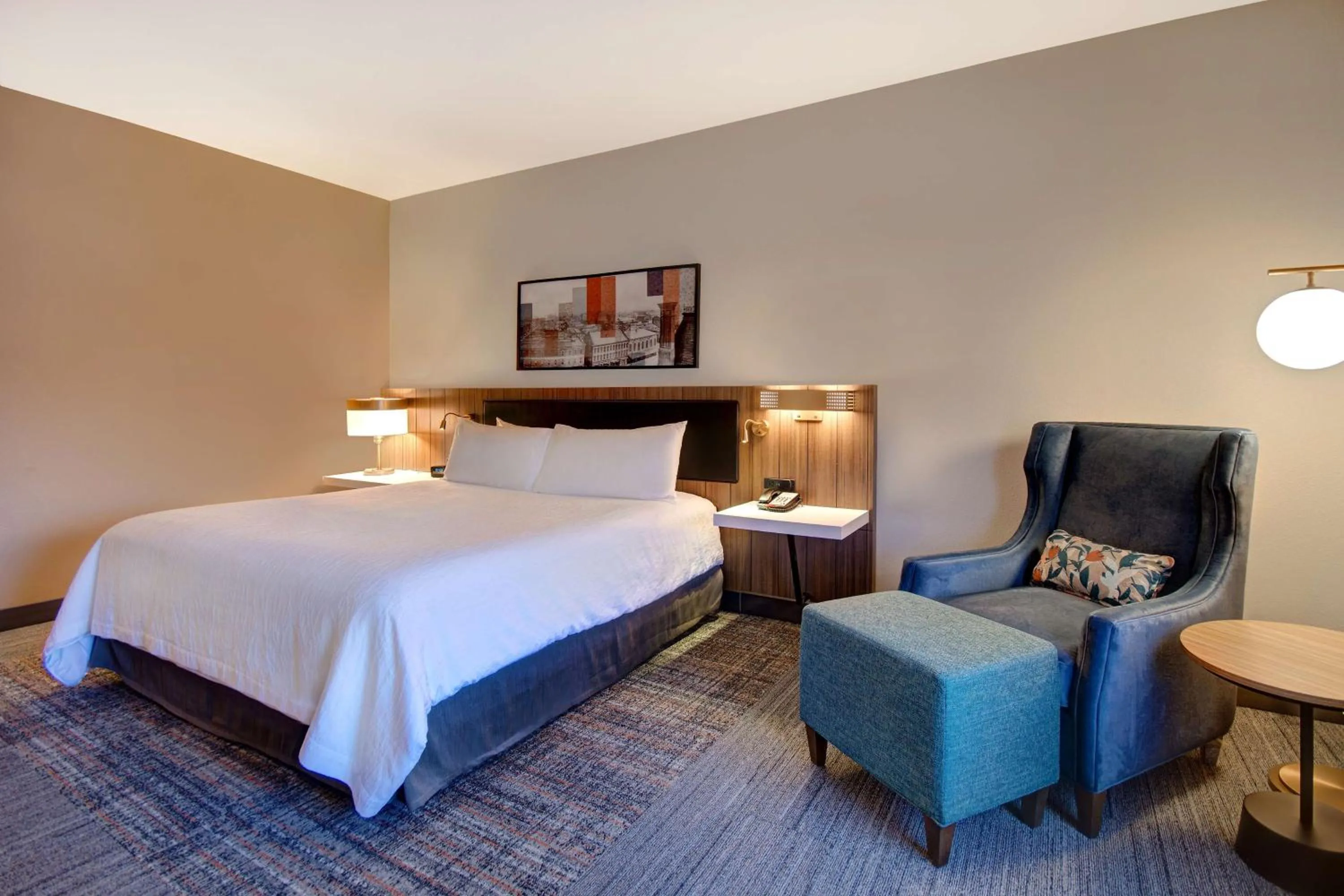 King Room in Hilton Garden Inn Terre Haute