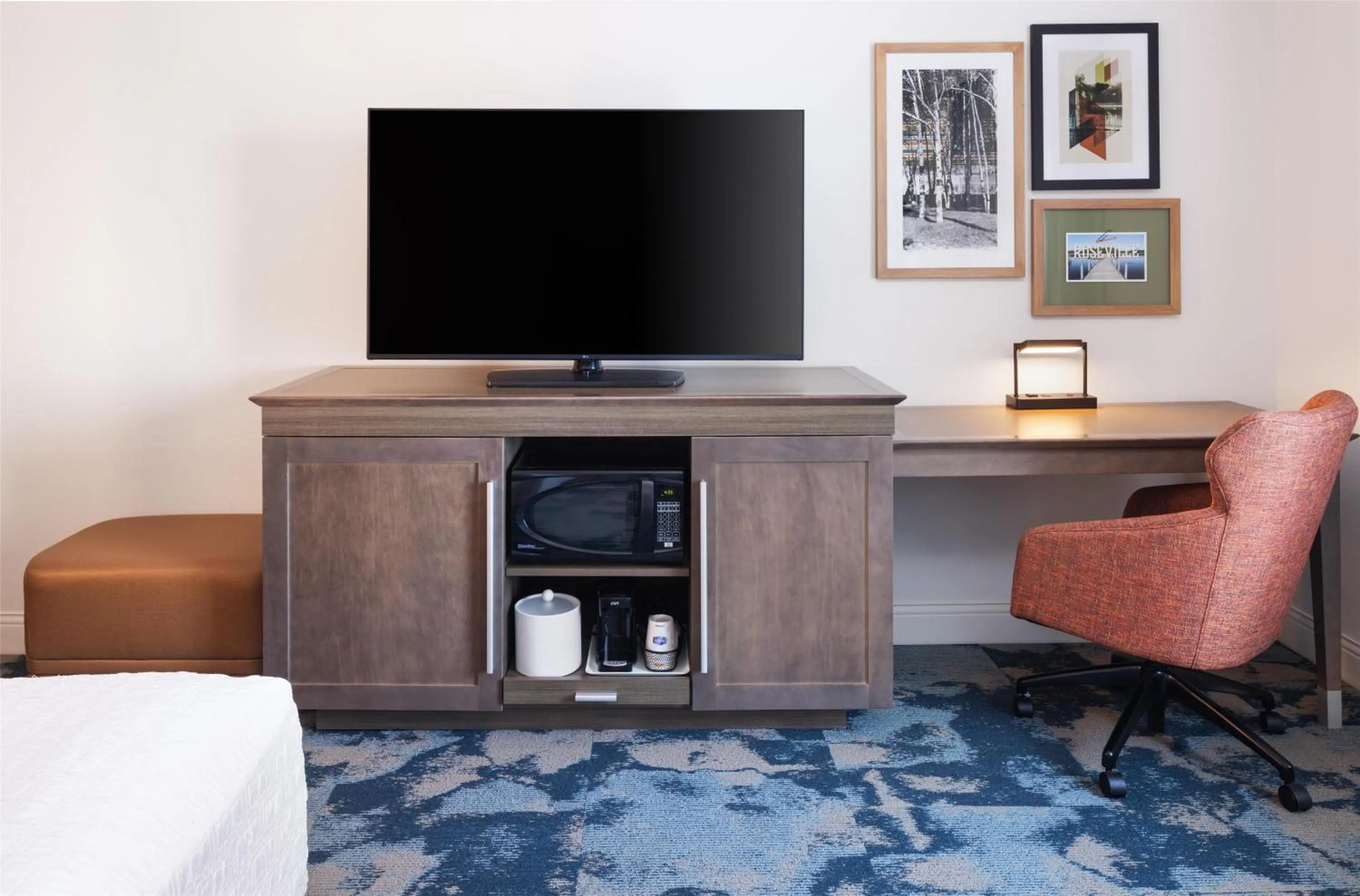 King Room with Accessible Tub in Hampton Inn Minneapolis-Roseville,MN