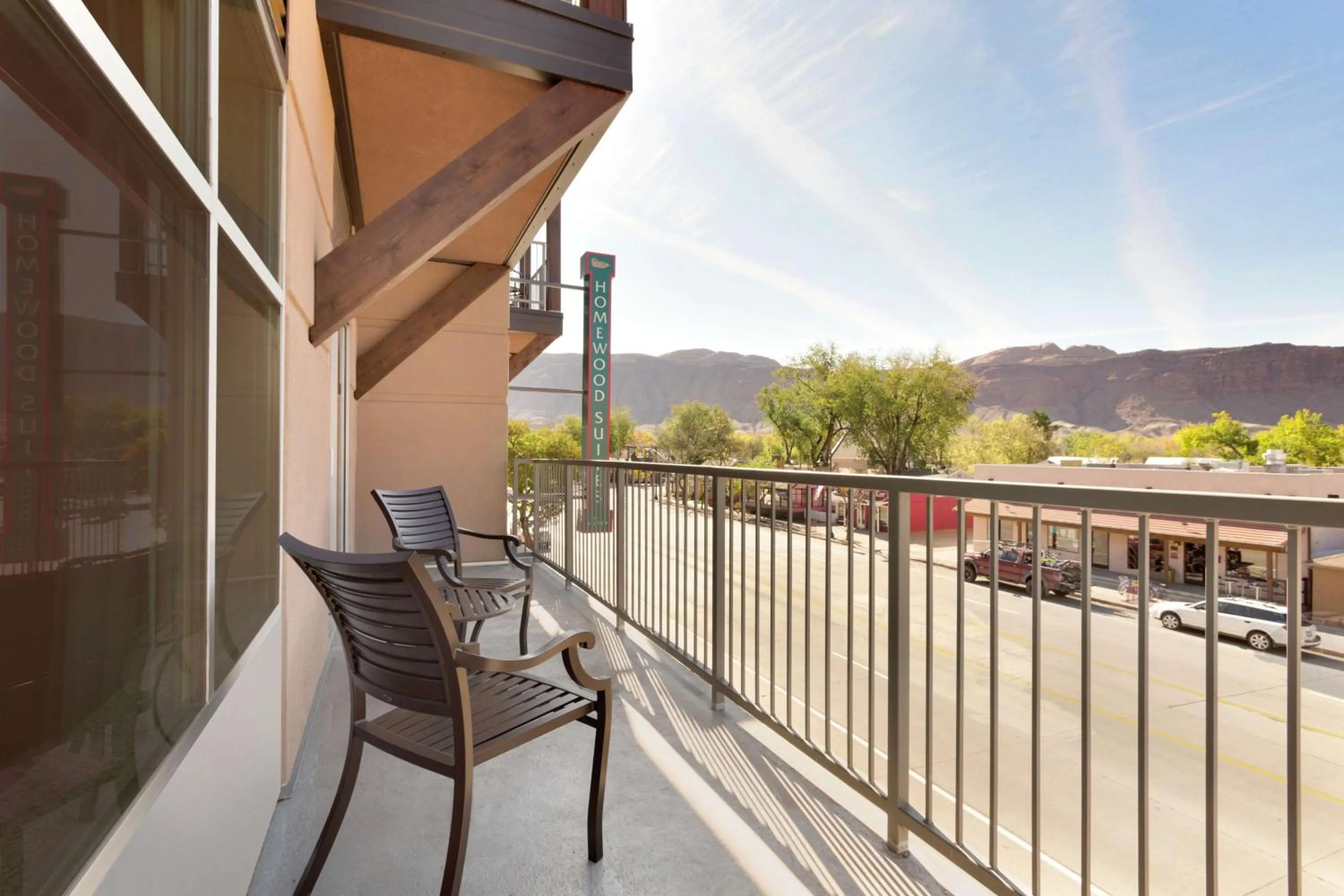 King Suite with Balcony and Mountain View in Homewood Suites by Hilton Moab