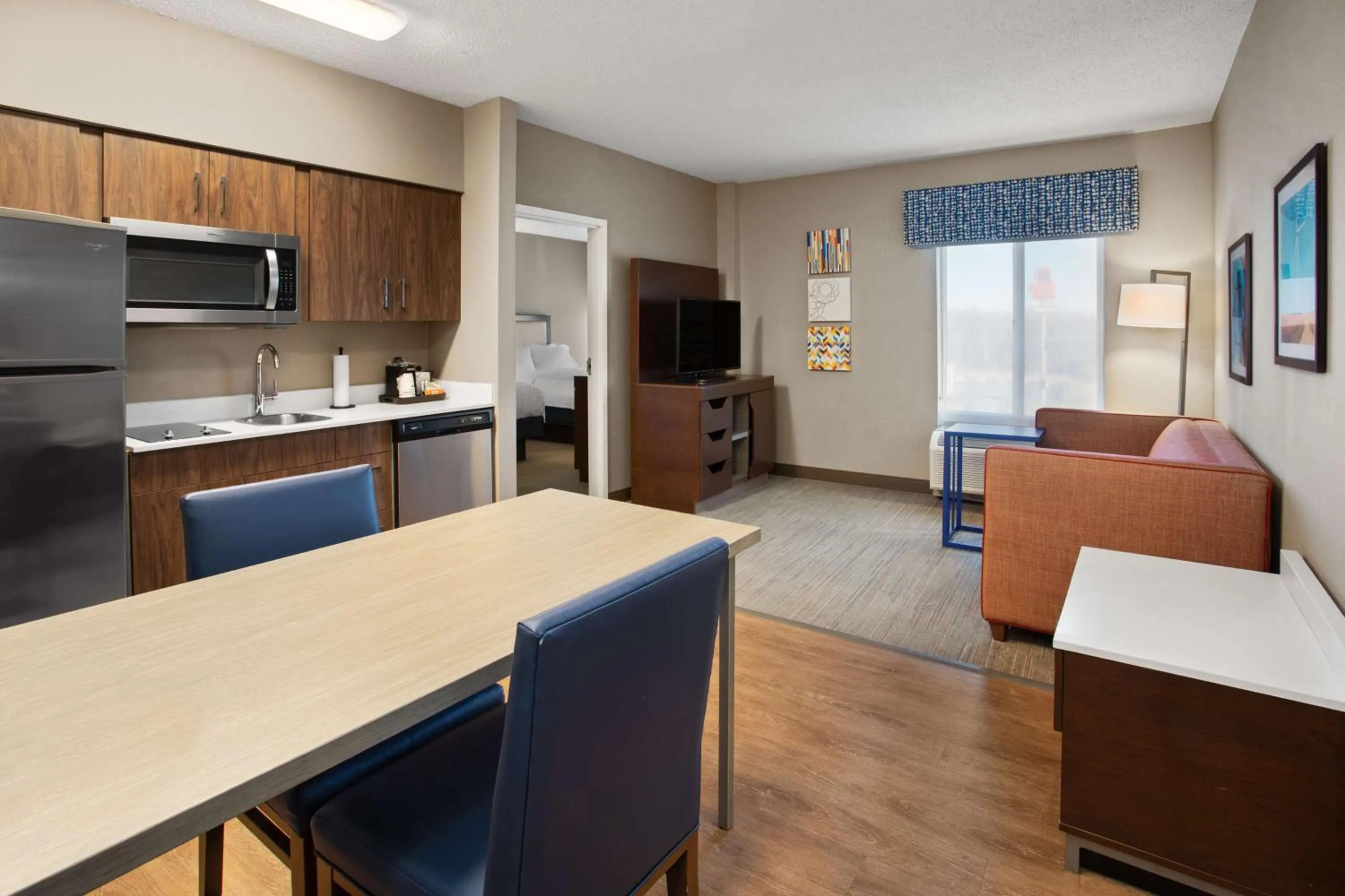 Queen Suite with Two Queen Beds - Non-Smoking in Hampton Inn & Suites Scottsburg