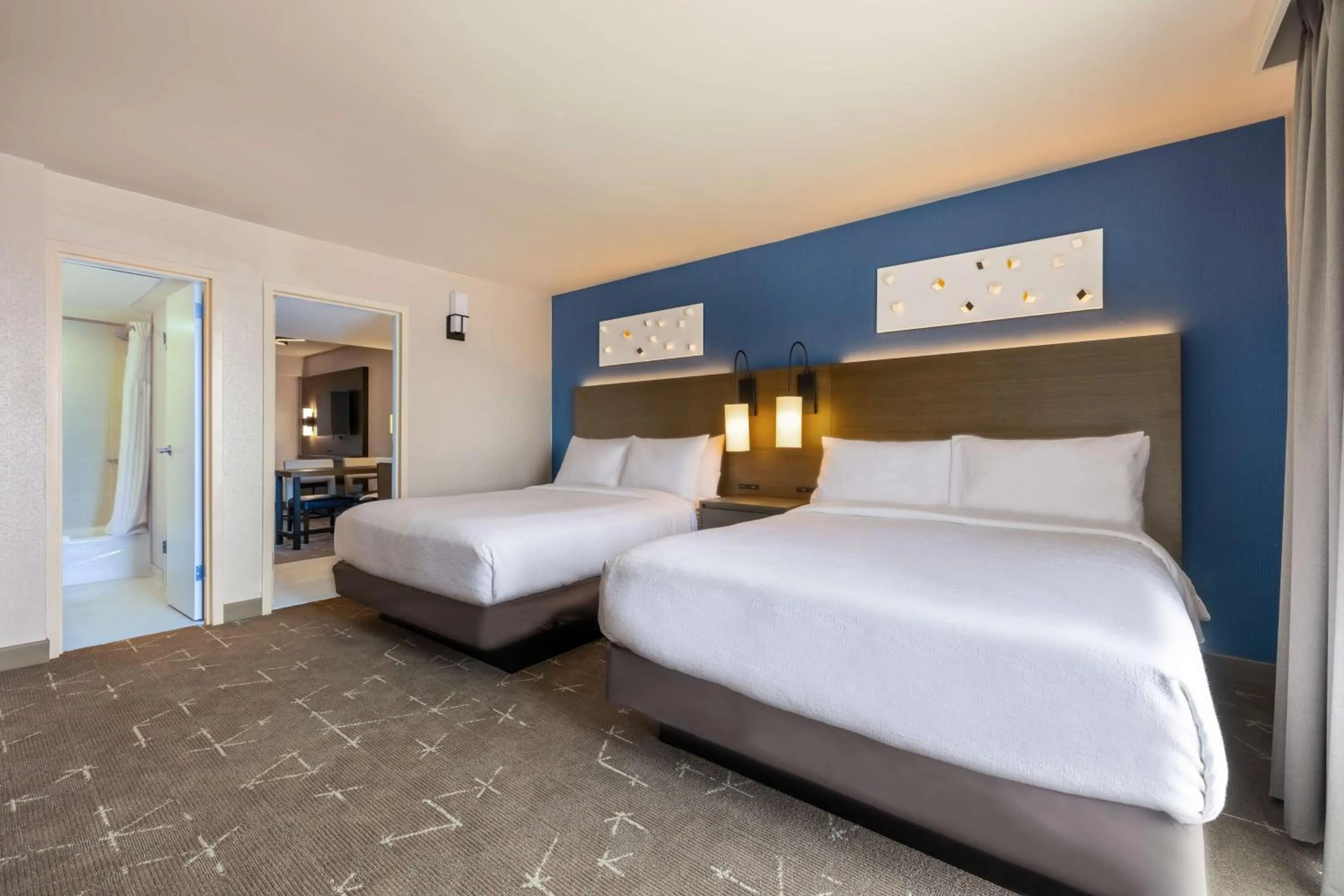 Suite with Two Double Beds - Non-Smoking in Embassy Suites by Hilton Tulsa I-44