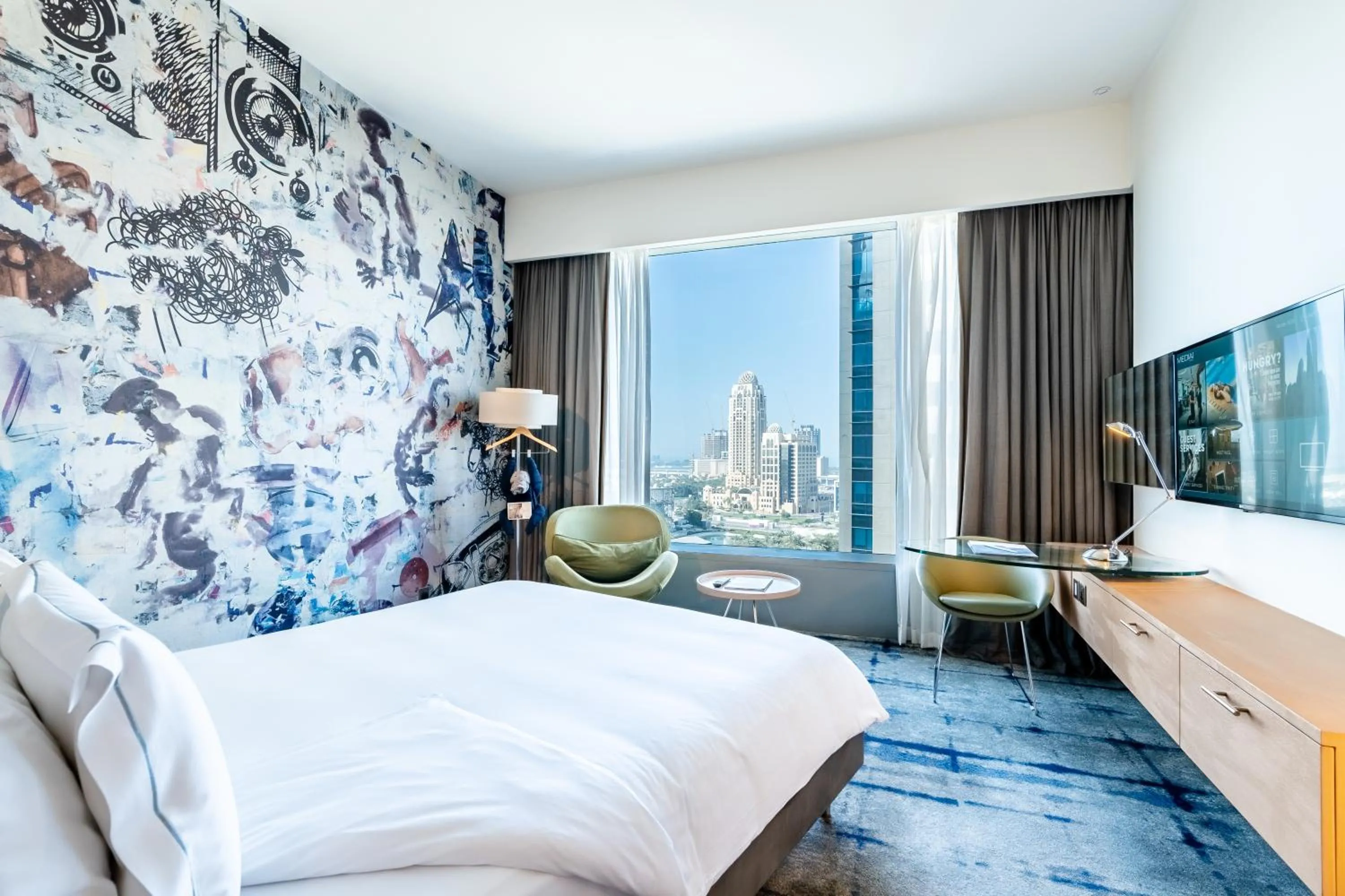 Hip Palm Plus Room in Media One Hotel