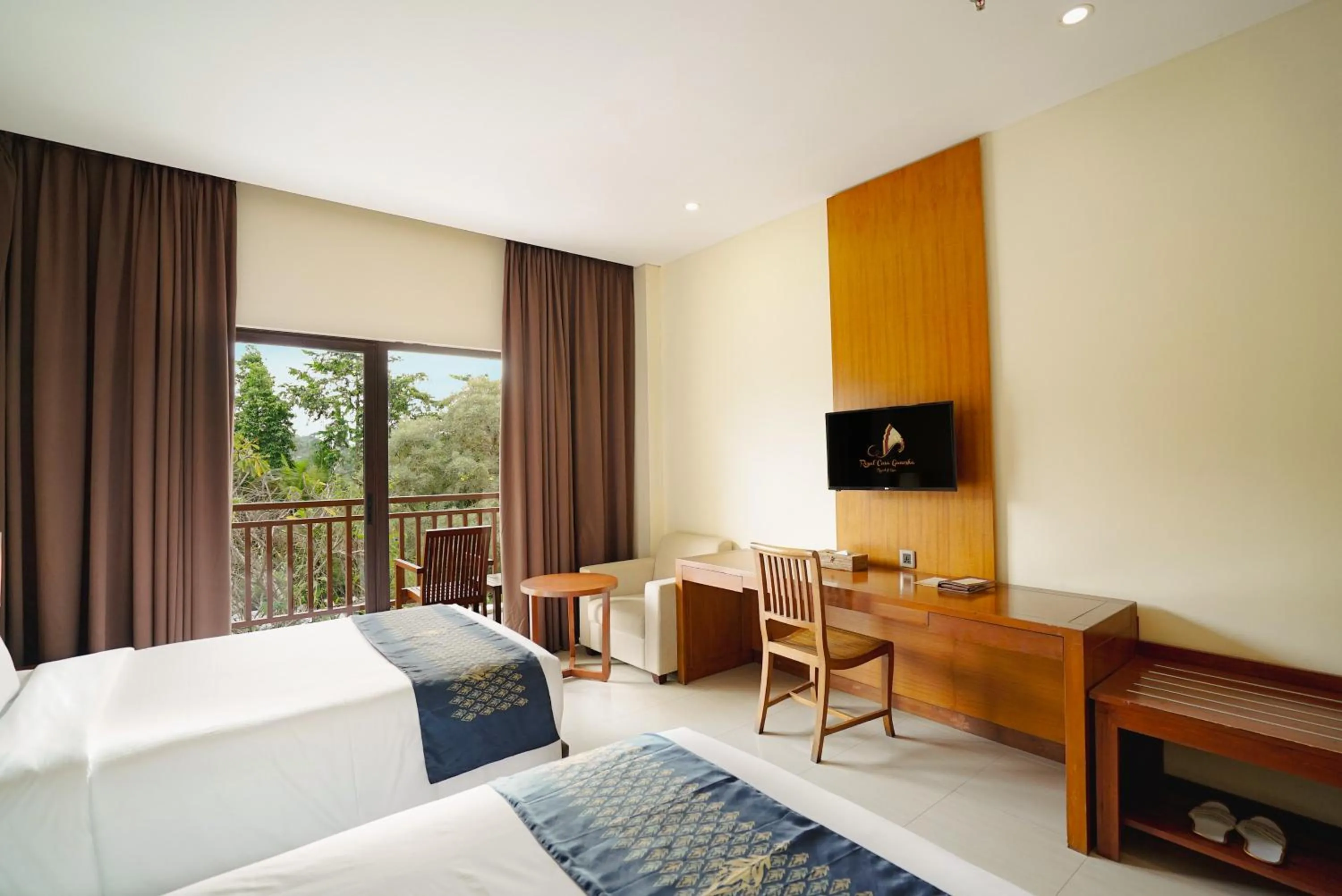 Deluxe Twin Room in Royal Casa Ganesha