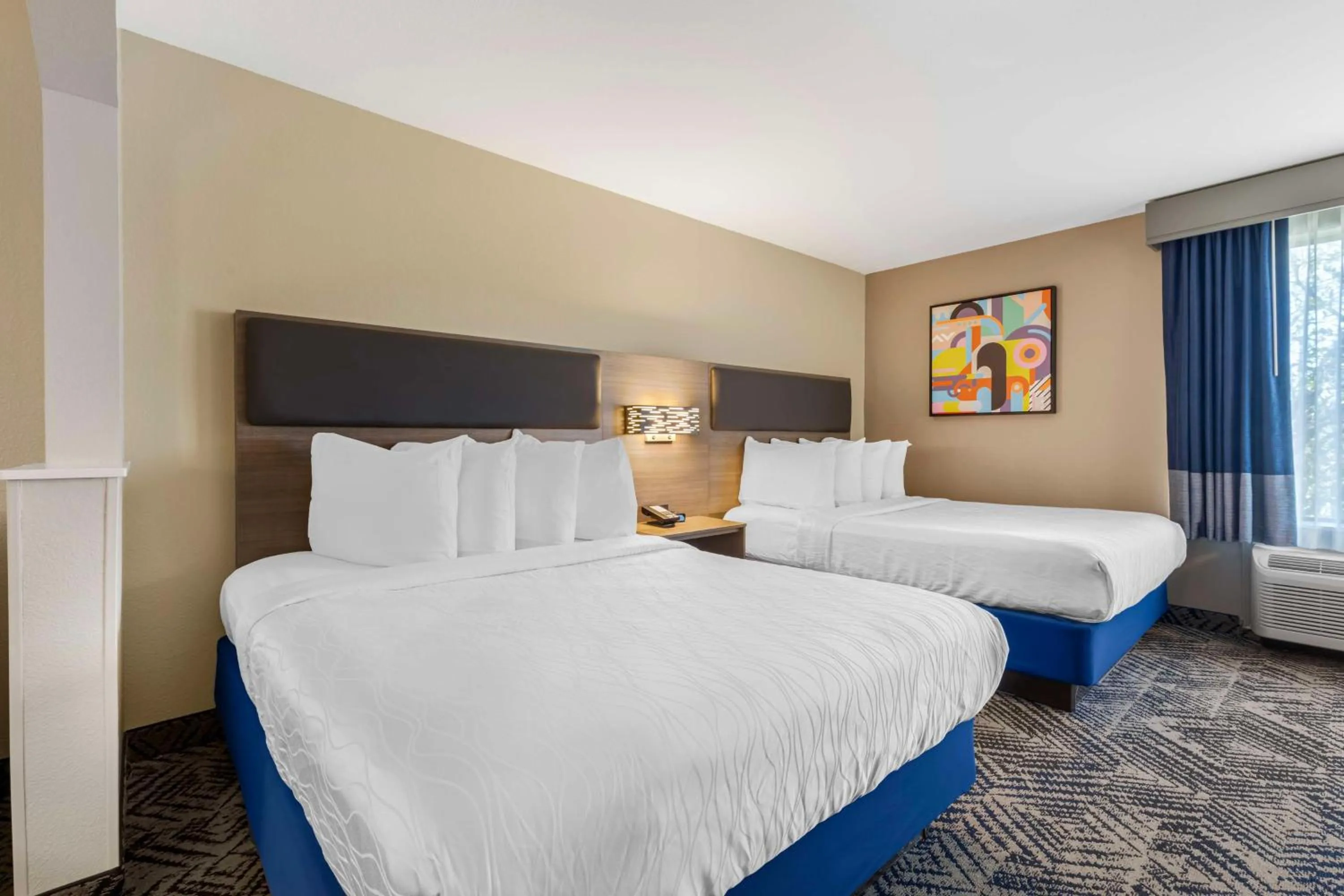 Double Suite with Two Double Beds and Sofa Bed in Best Western Plus Lewisville Flower Mound