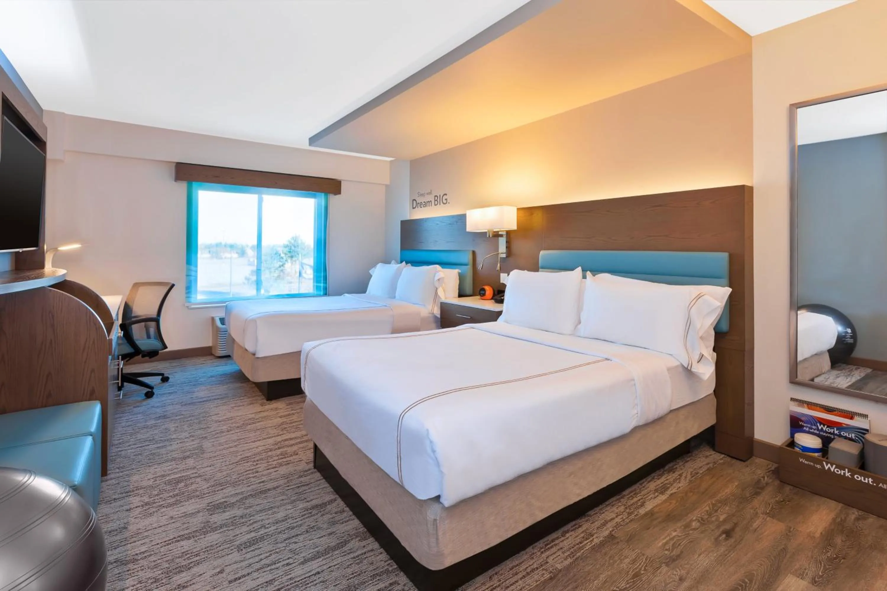 Standard Double Room with Two Double Beds in EVEN Hotel Ann Arbor S - University Area by IHG