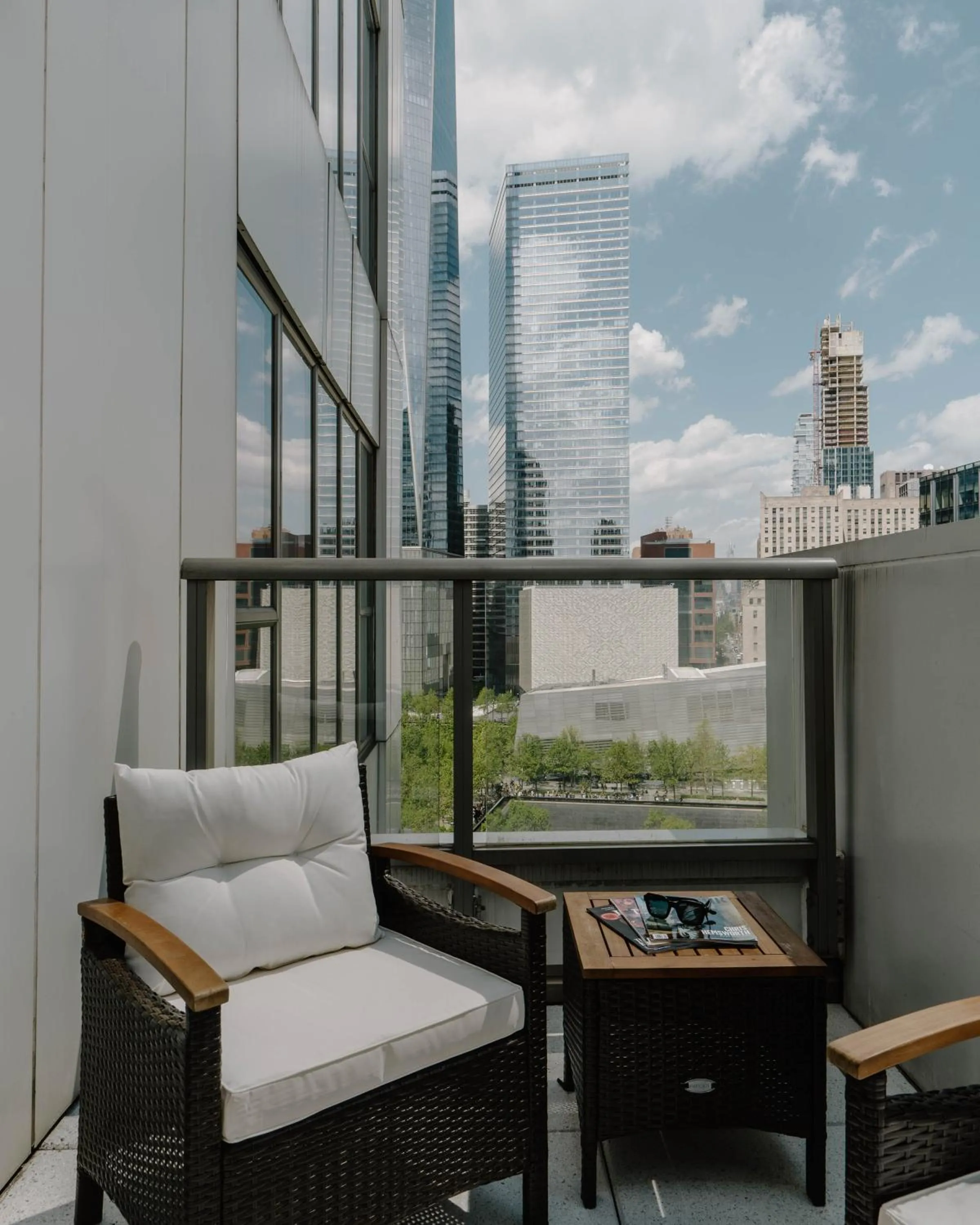 Superior View Room with Terrace in Club Quarters Hotel World Trade Center, New York