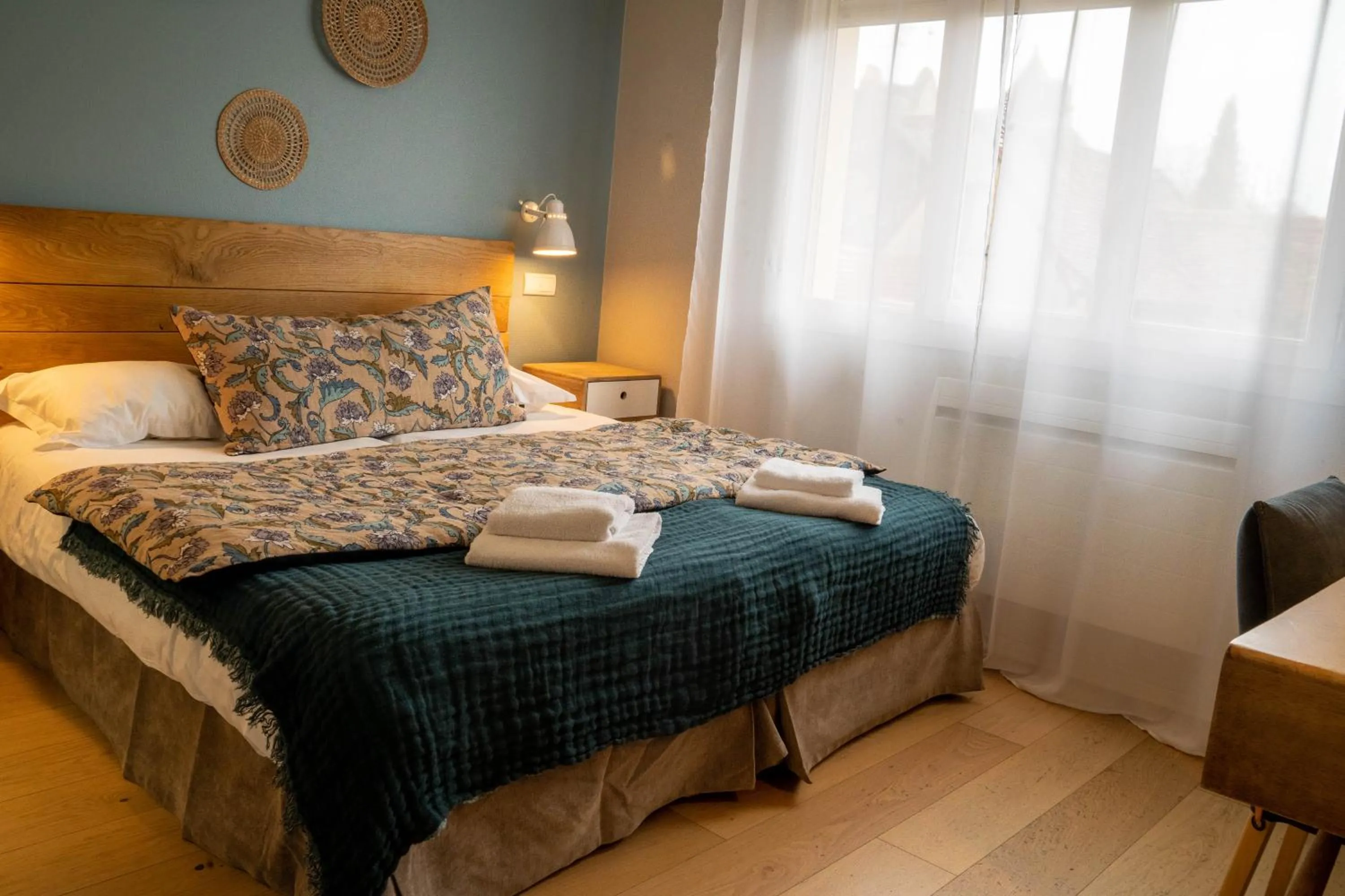 Double Room with Shower - Valley View in Logis Hôtels - Le Belvédère - Hôtel 2 étoiles et Restaurant