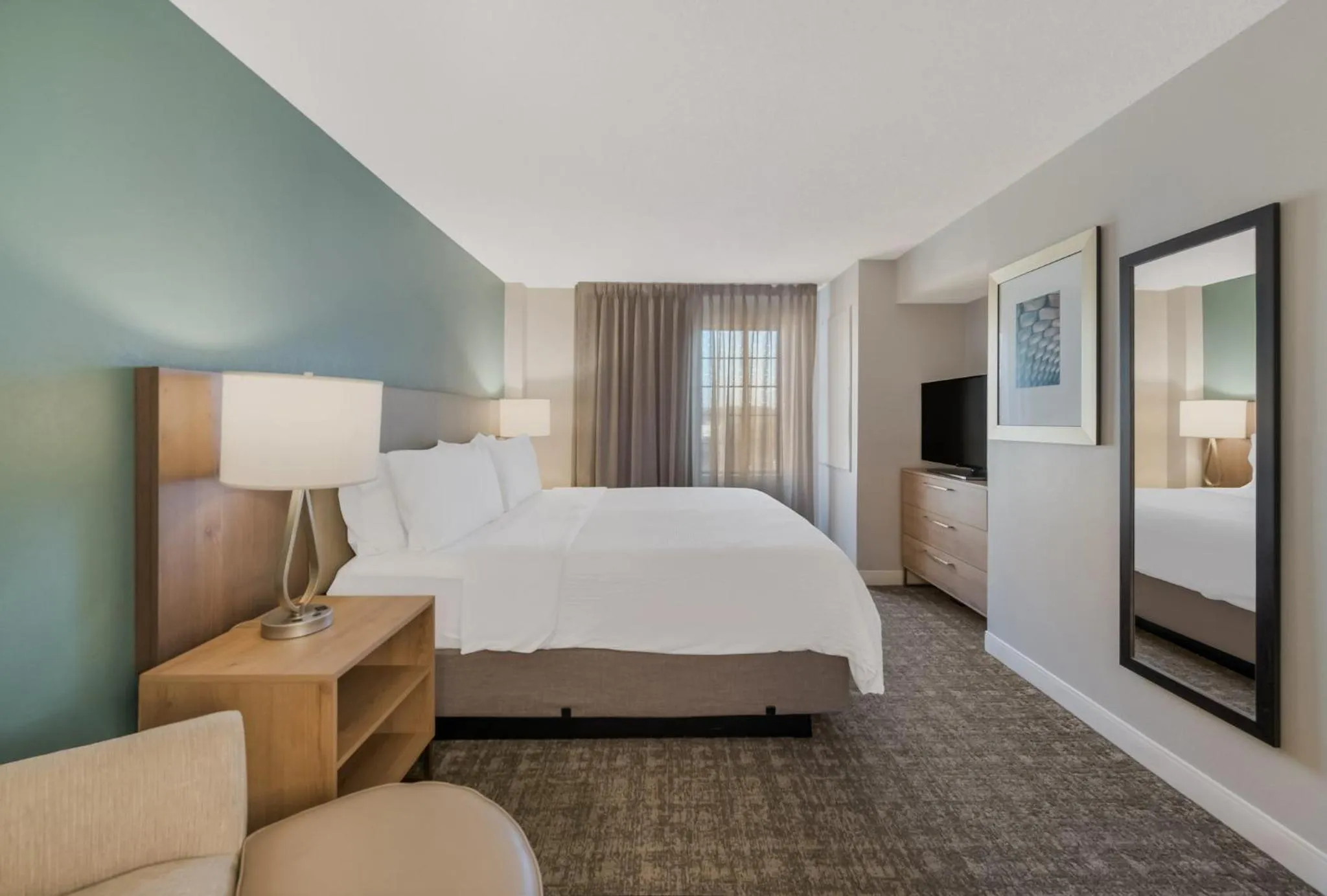 One-Bedroom King Suite with Sofa Bed in Staybridge Suites Chesapeake-Virginia Beach by IHG