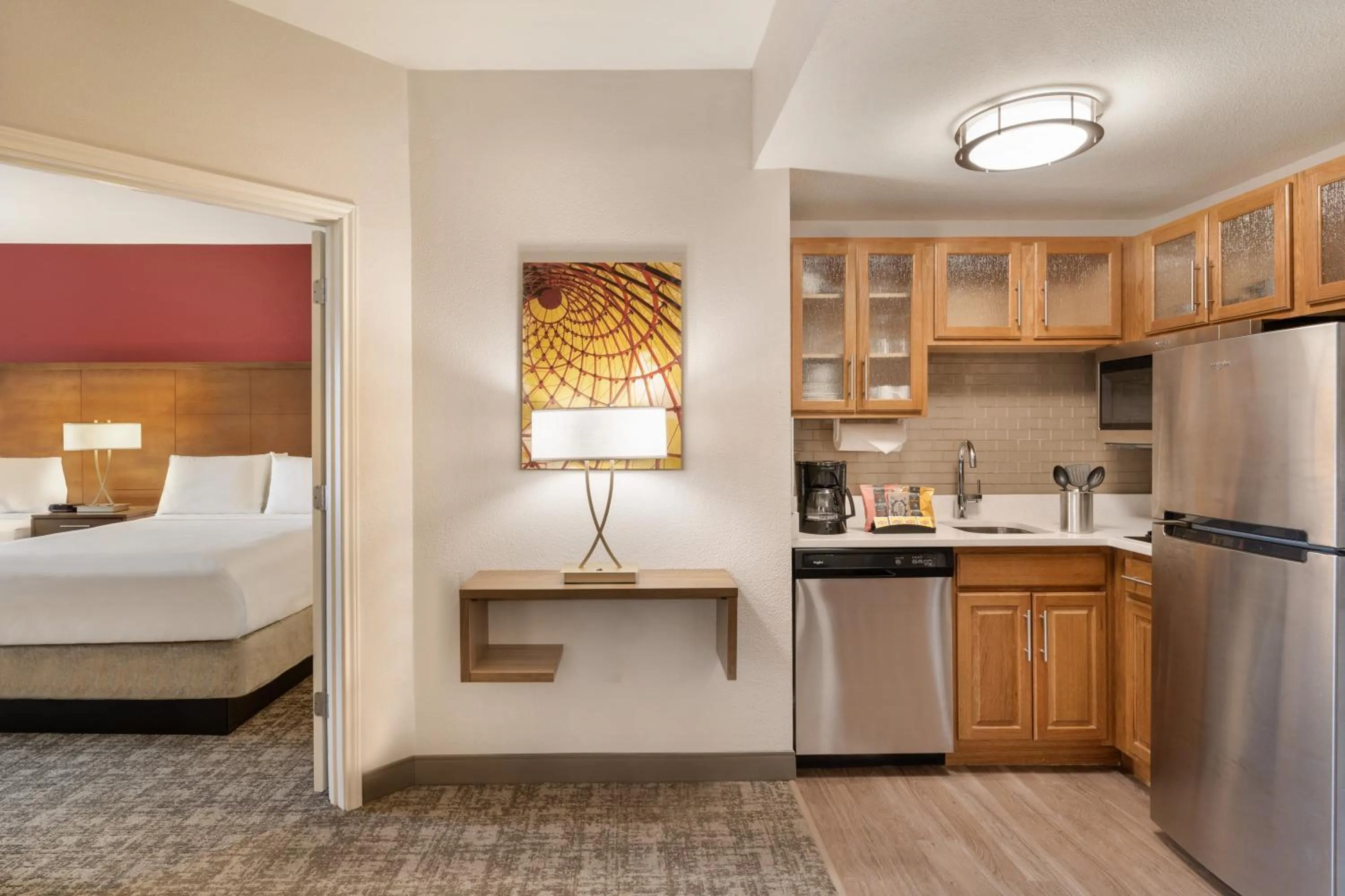 Two-Bedroom Suite with One King and Two Queen Beds in Staybridge Suites San Antonio Downtown Convention Center by IHG