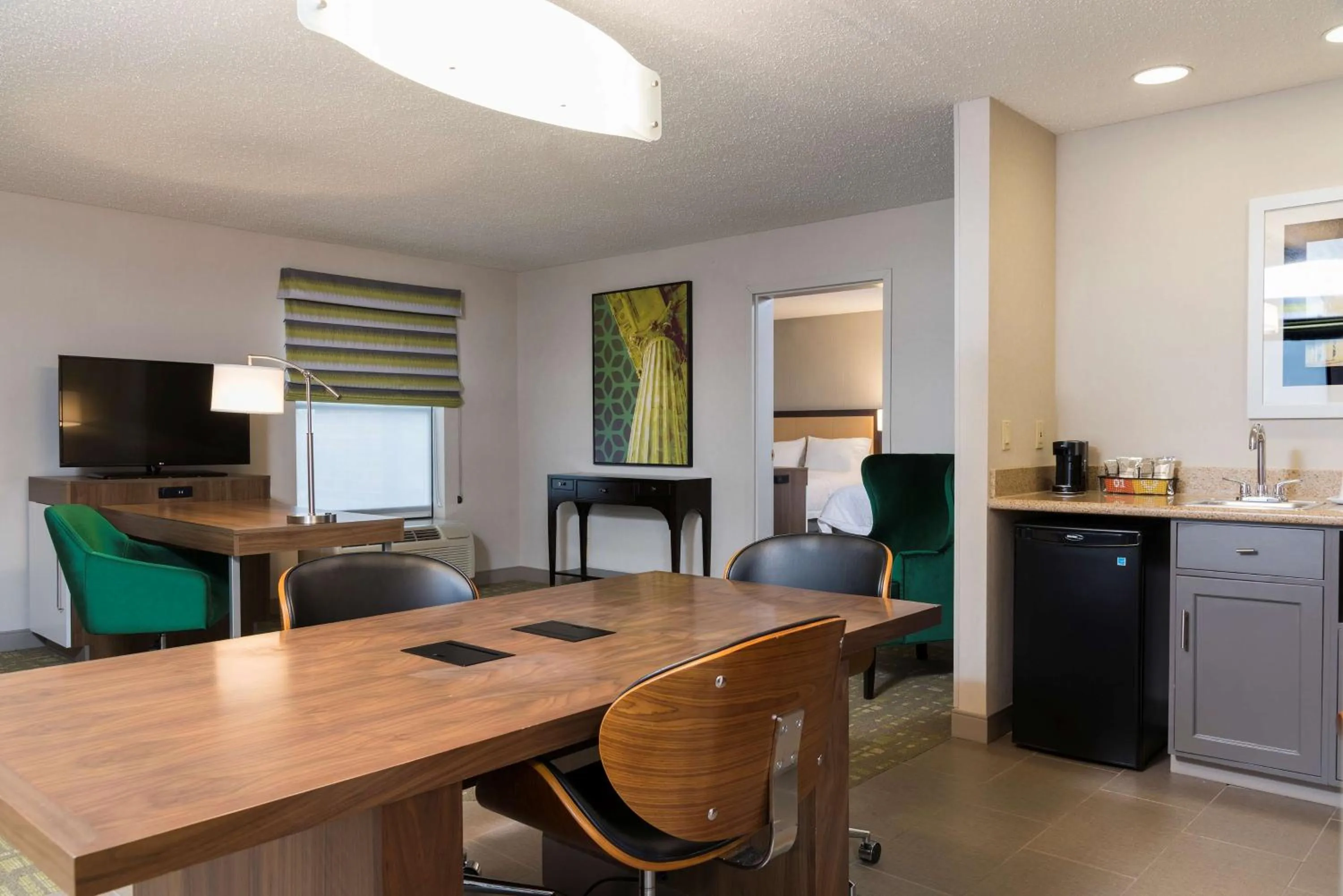 One-Bedroom Suite with Two Queen Beds - Non-Smoking in Hampton Inn & Suites East Lansing