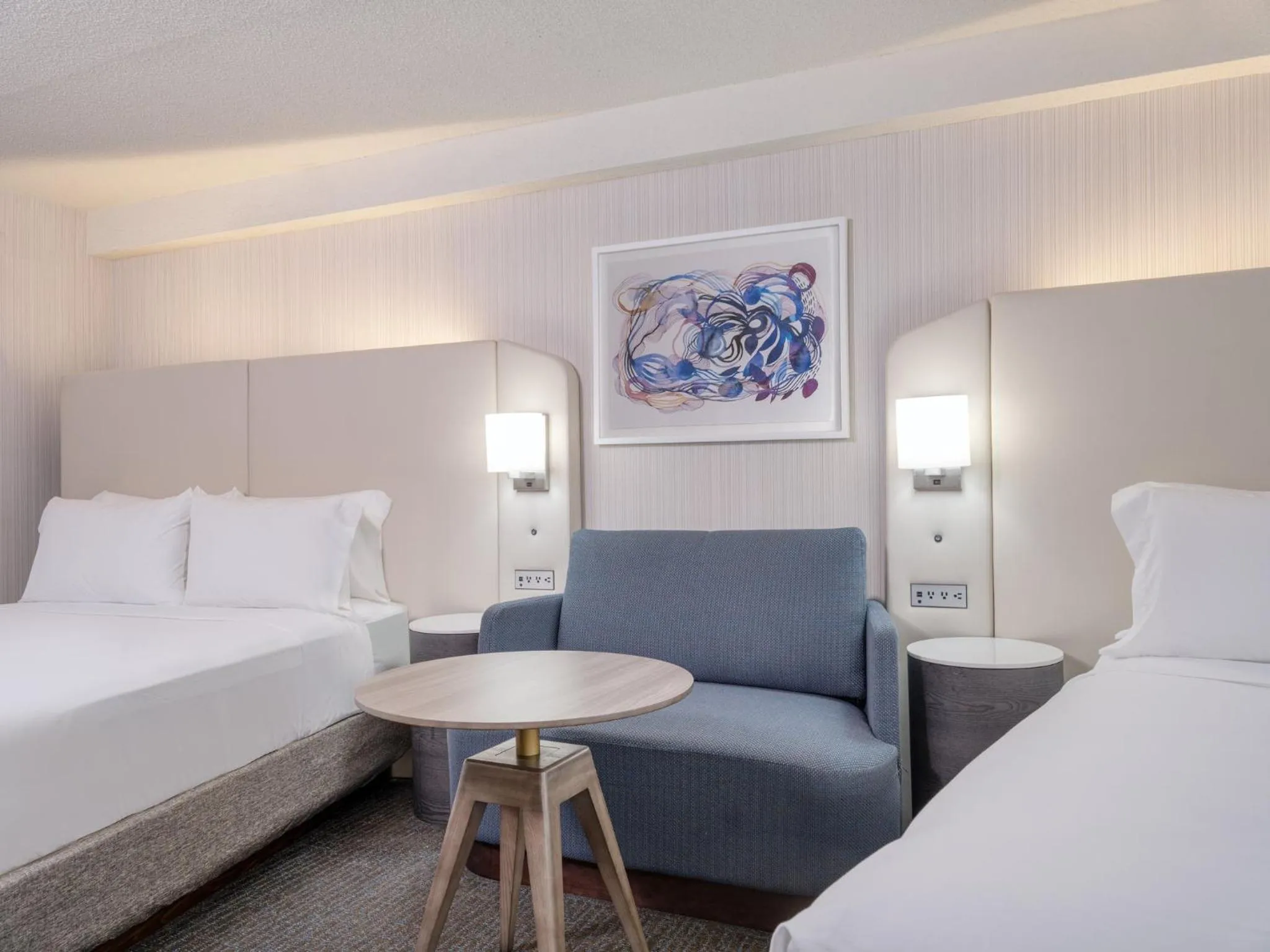 Standard Queen Room with Two Queen Beds in Crowne Plaza Indianapolis-Airport by IHG