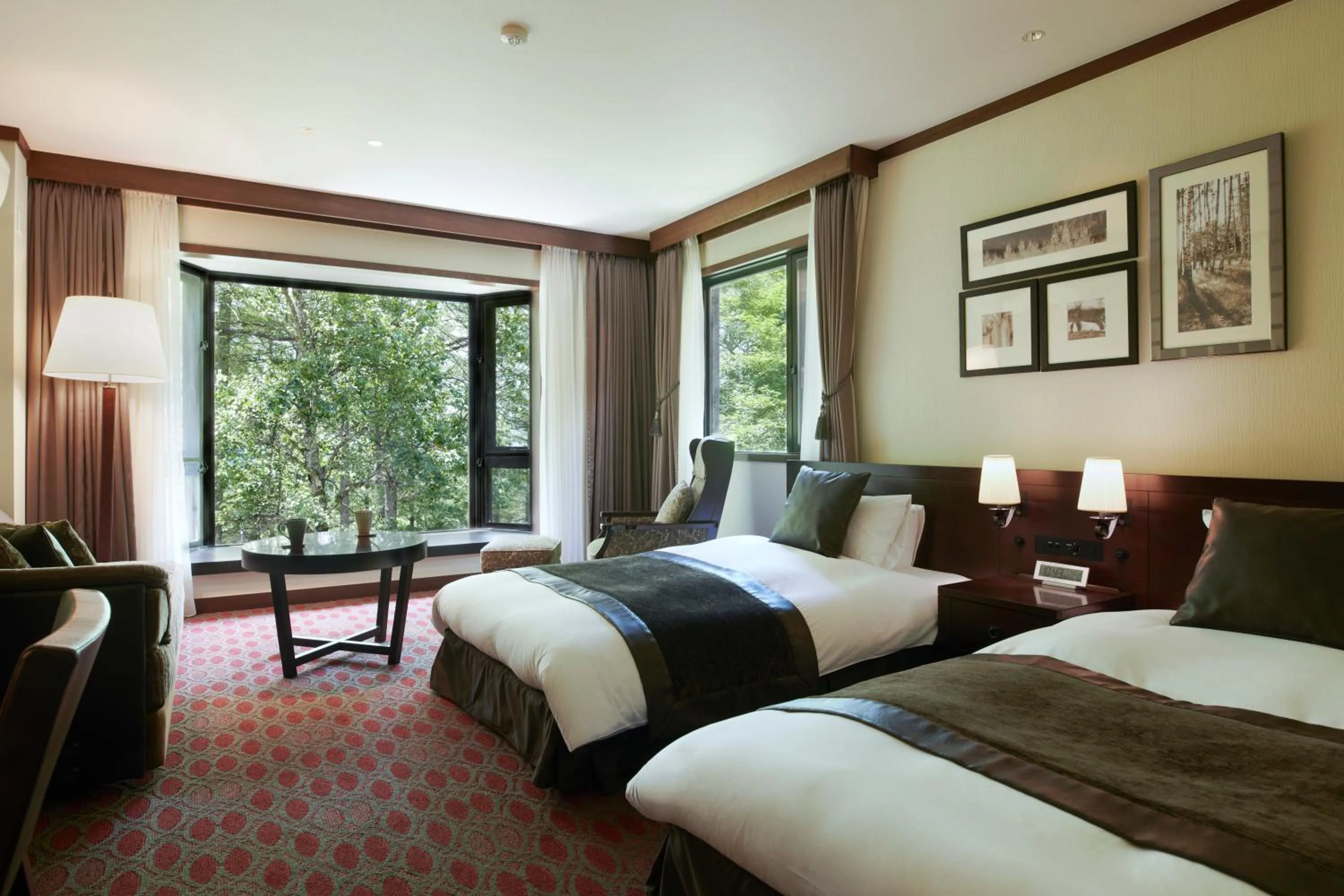 Standard Twin Room with Garden View - single occupancy in Tateshina Tokyu Hotel