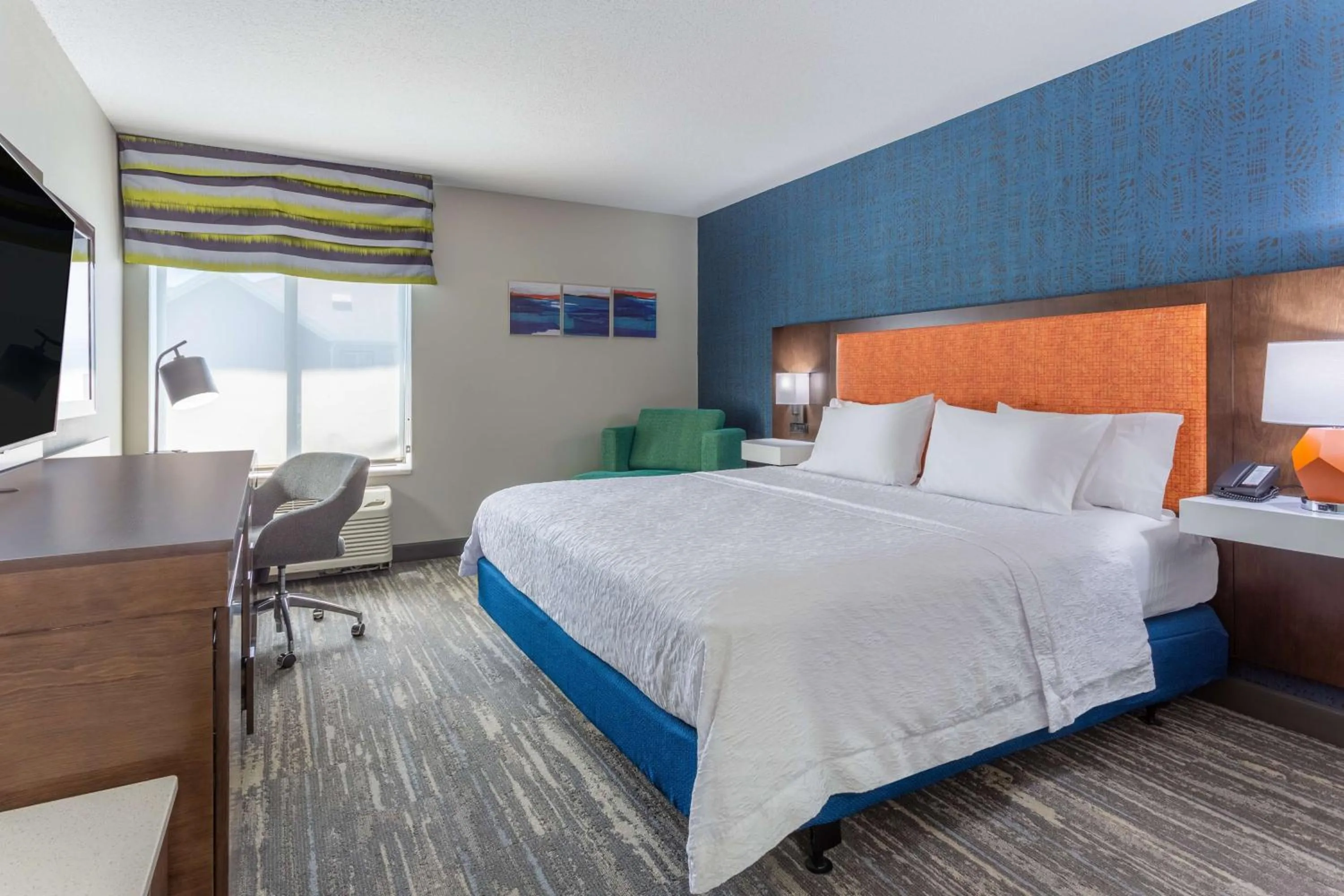 King Room with Accessible Tub - Mobility and Hearing Access/Non-Smoking in Hampton Inn Sioux Falls