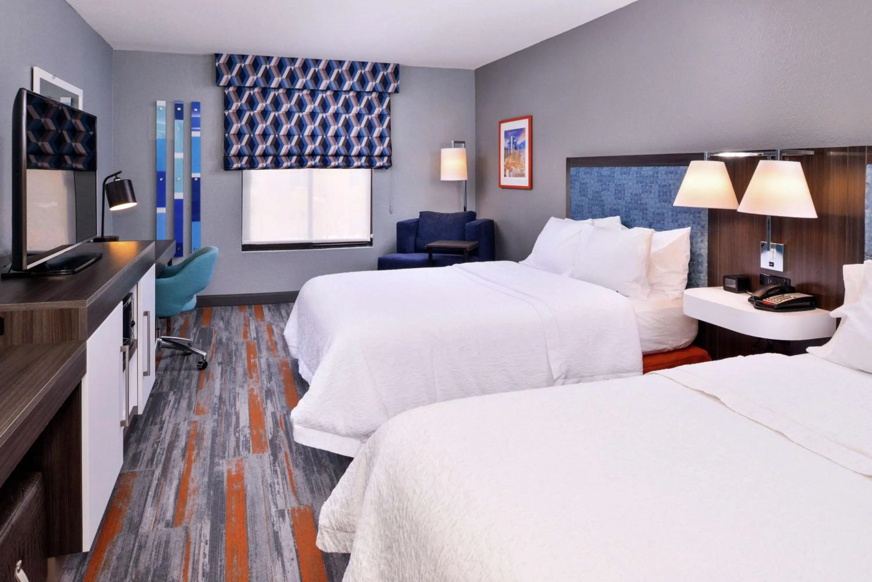 Room with Two Queen Beds - Non-Smoking in Hampton Inn & Suites Legacy Park-Frisco