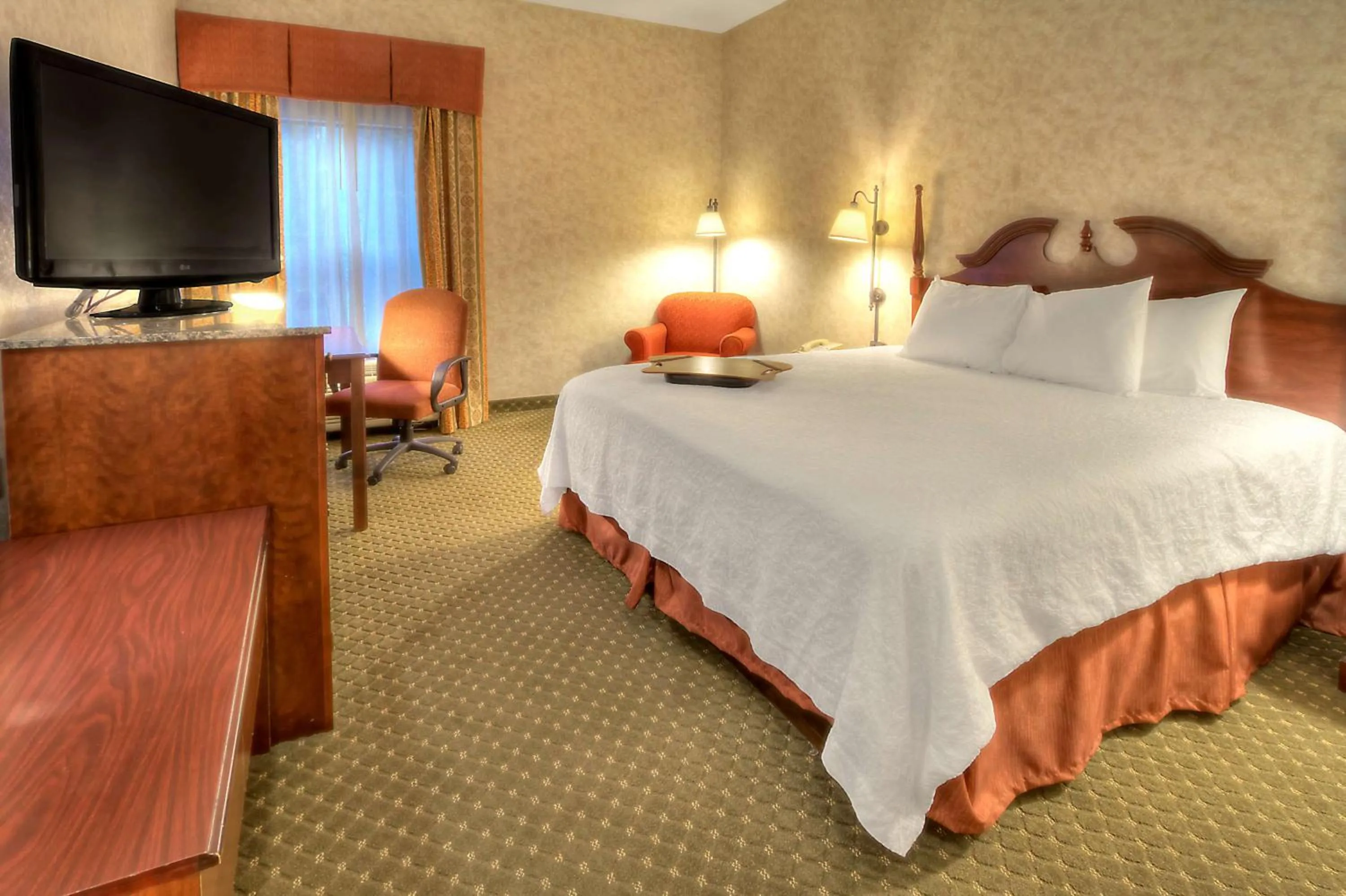 King Room with King Bed - Non-Smoking in Hampton Inn Marion