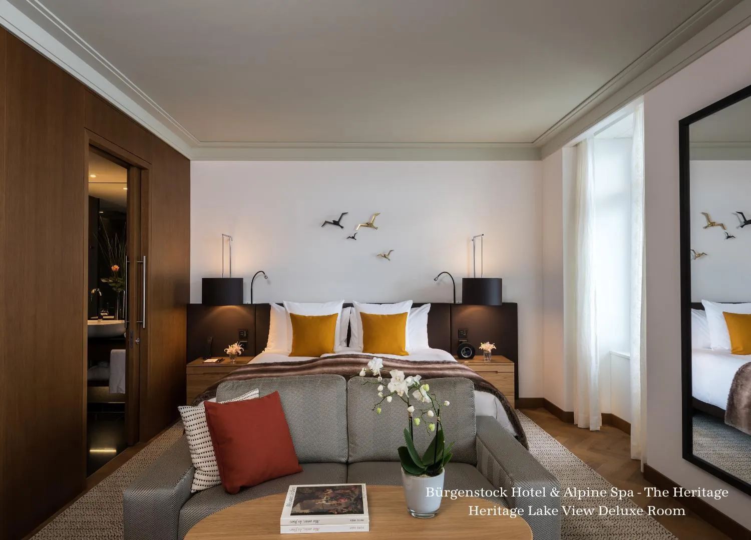 Heritage Lake View Deluxe in Bürgenstock Hotel & Alpine Spa