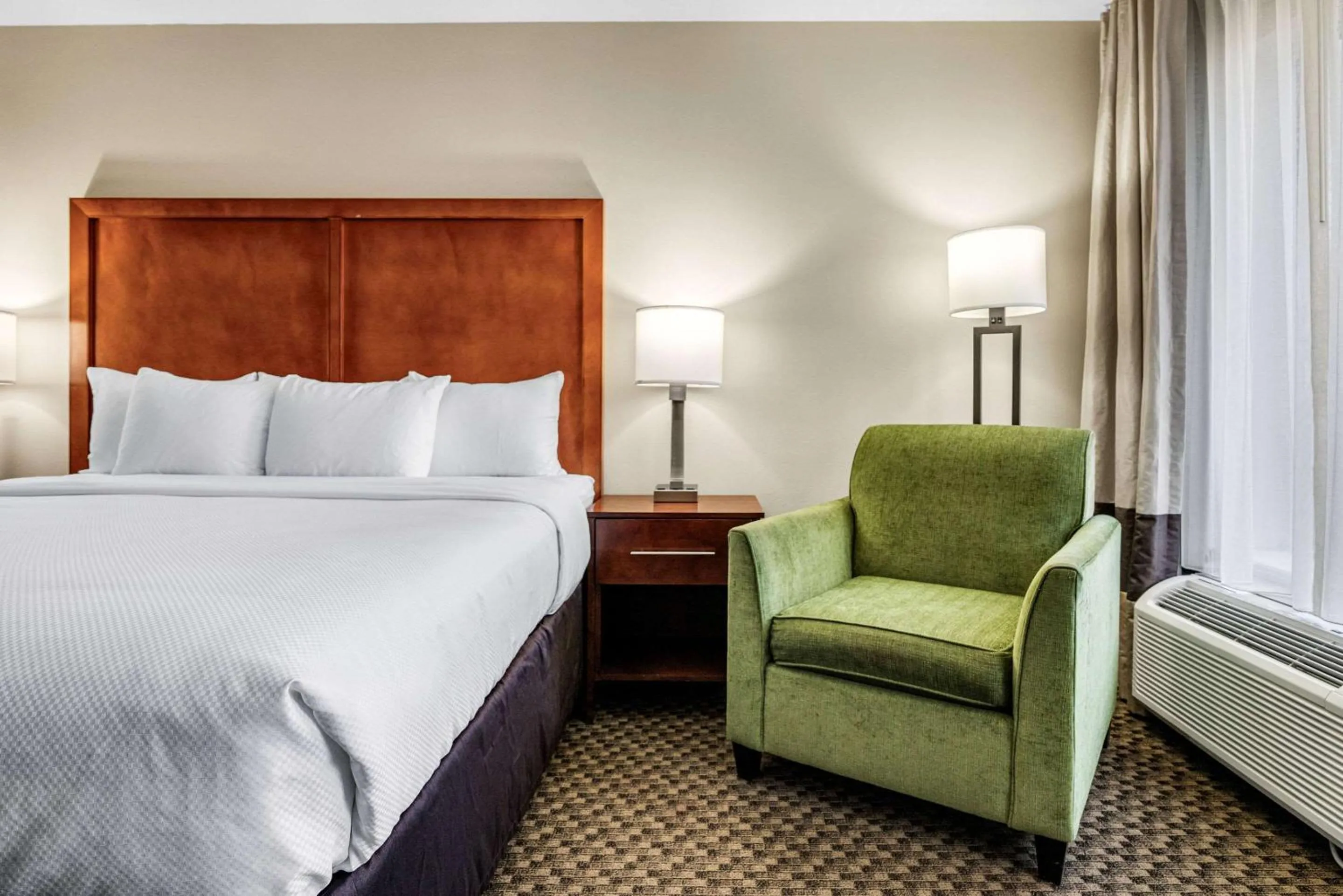Superior King Room - Non-Smoking in Comfort Inn & Suites Logan Near University