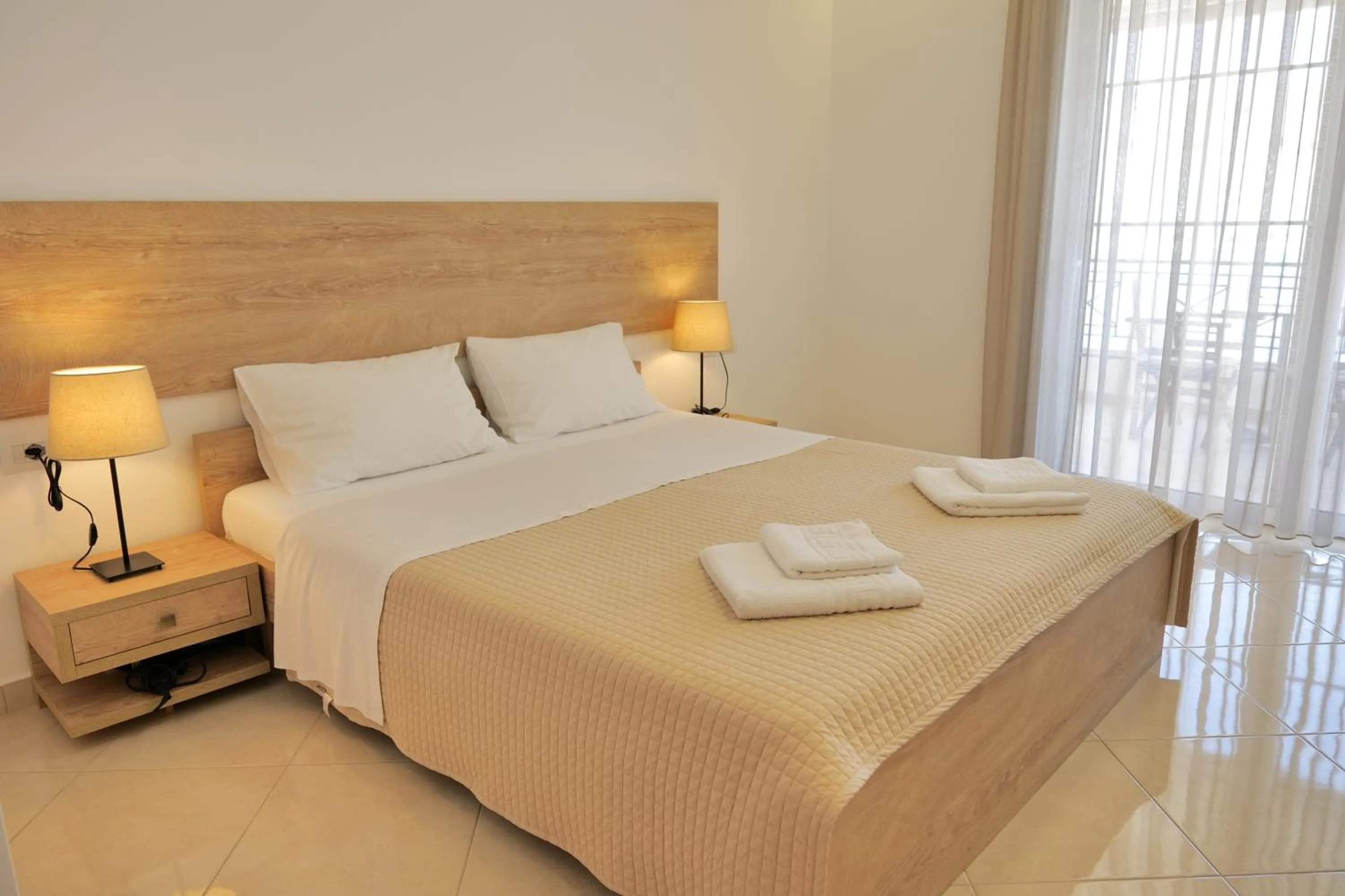 Double Room with Sea View in Hotel Mano