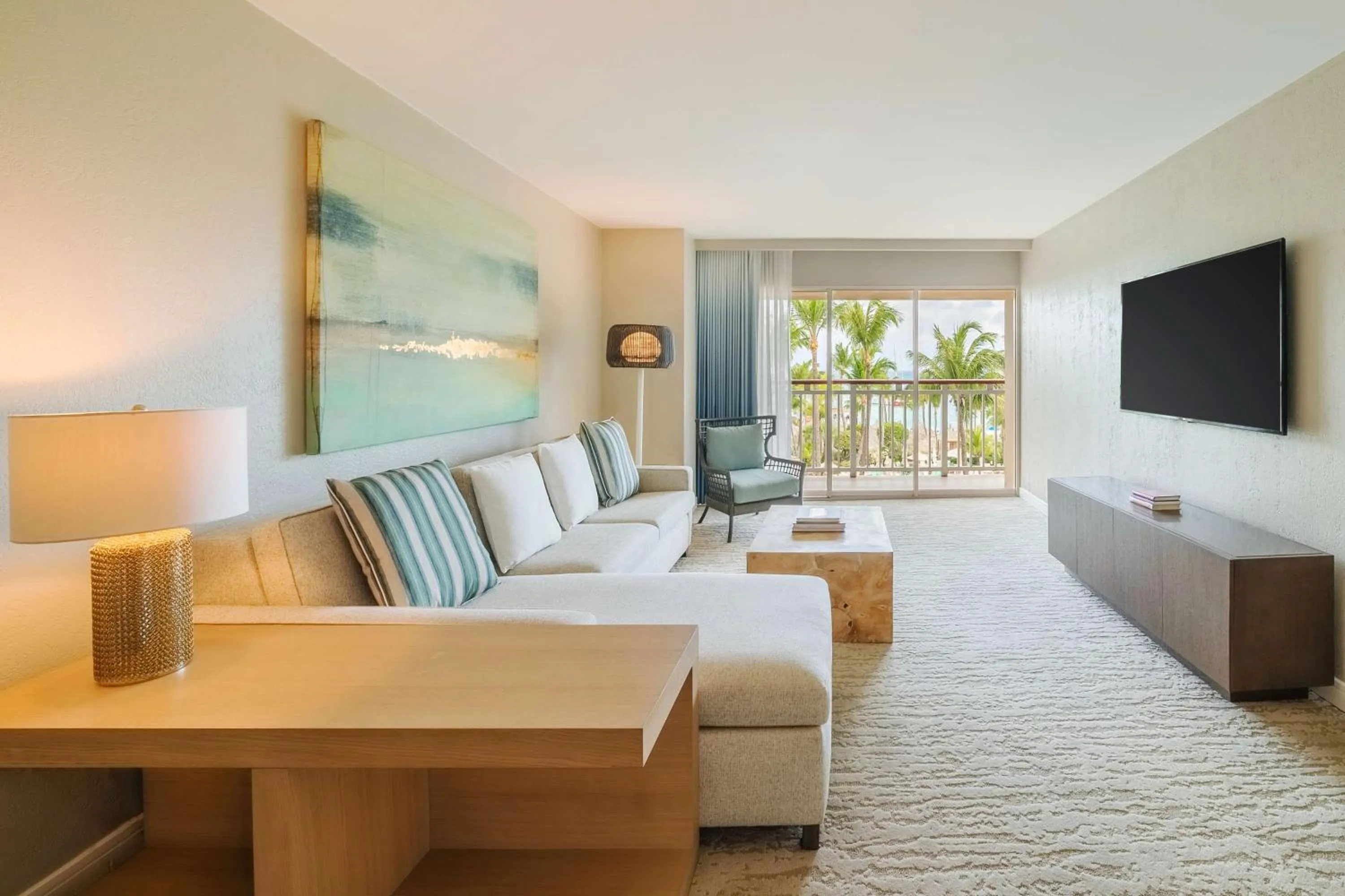 King Resort View Cayena Suite High Floor with Balcony  in Hyatt Regency Aruba Resort & Casino