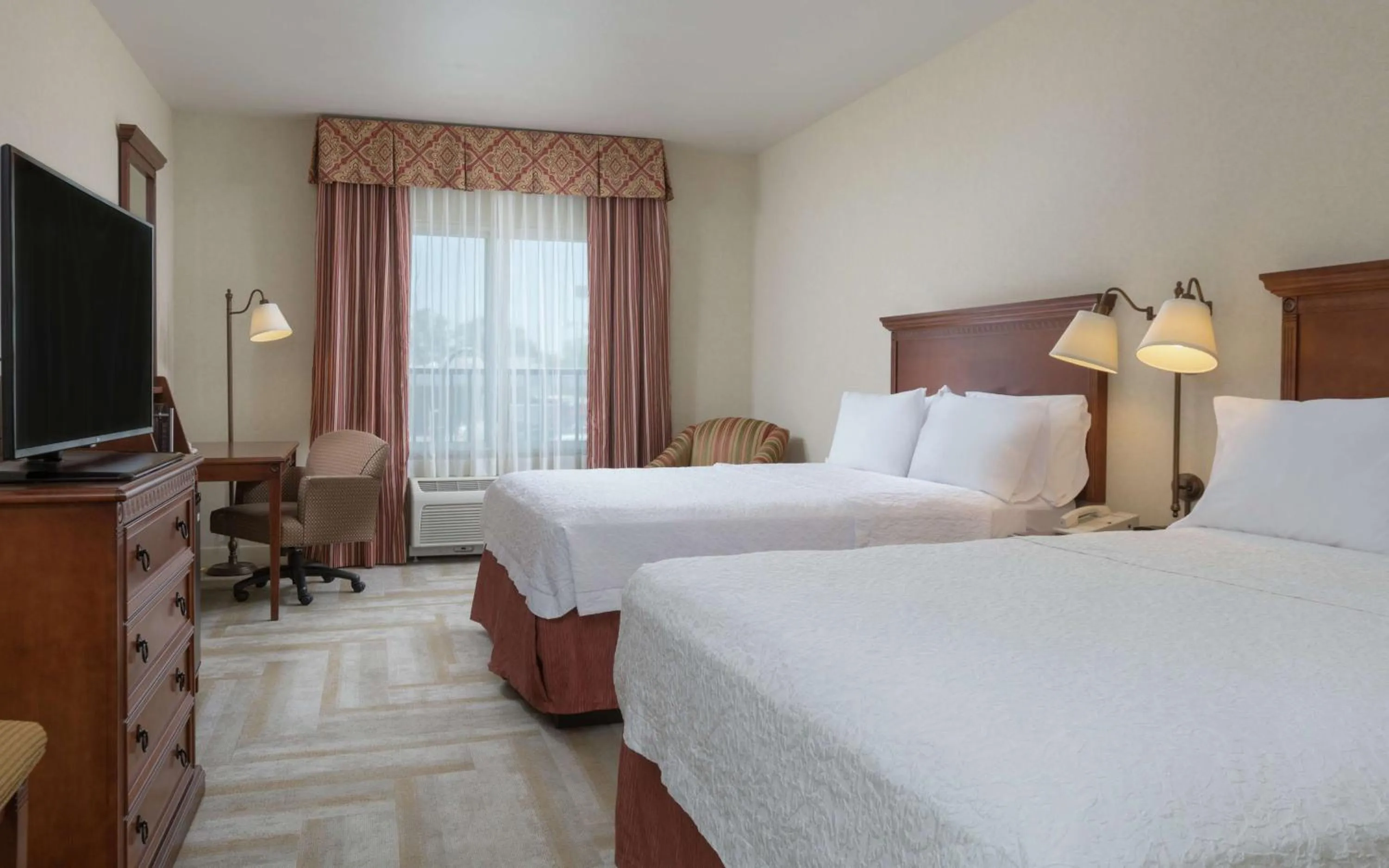 Room with Two Queen Beds - Non-Smoking in Hampton Inn & Suites Lodi