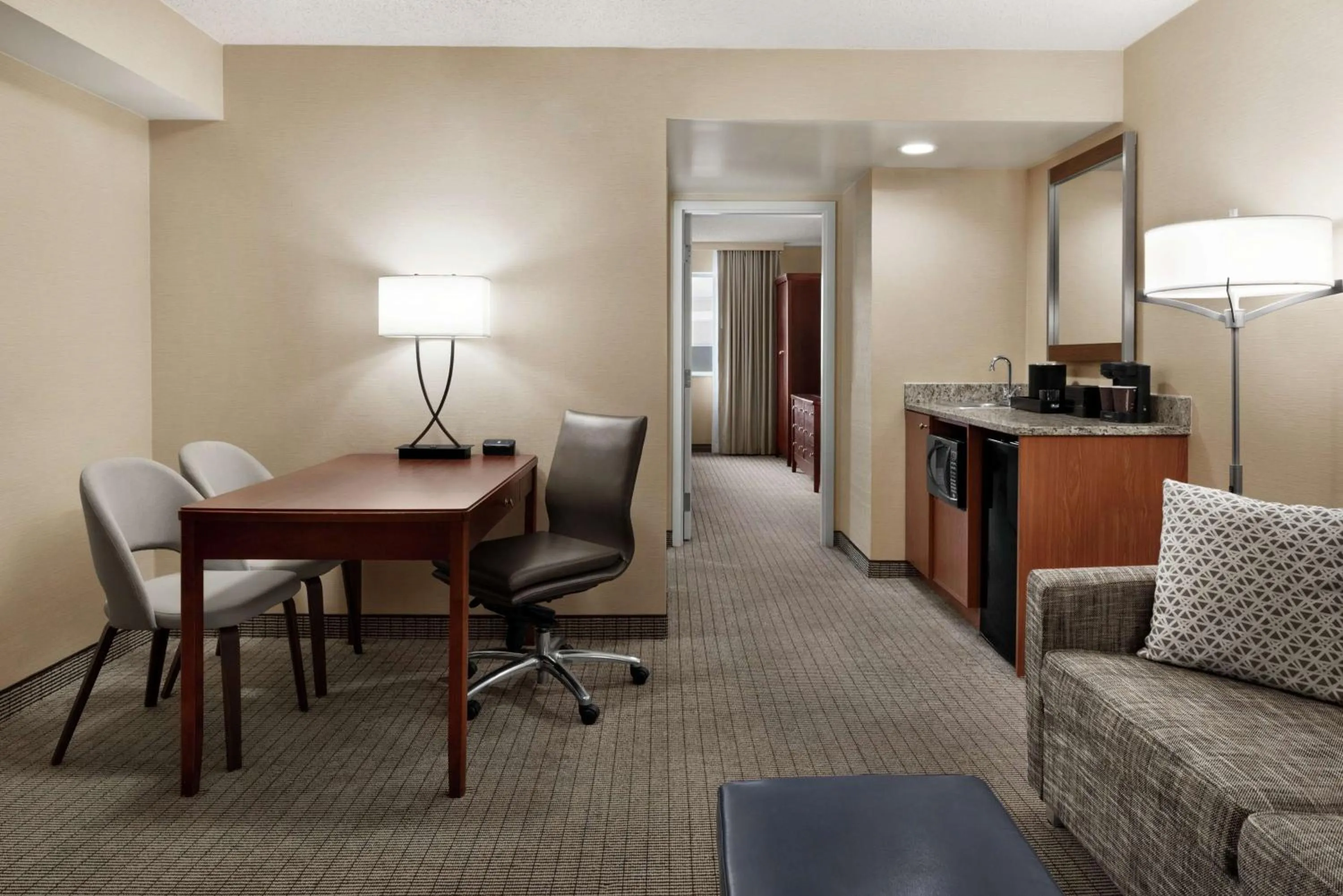 Double Suite with Two Double Beds - Non-Smoking in Embassy Suites Cincinnati - RiverCenter
