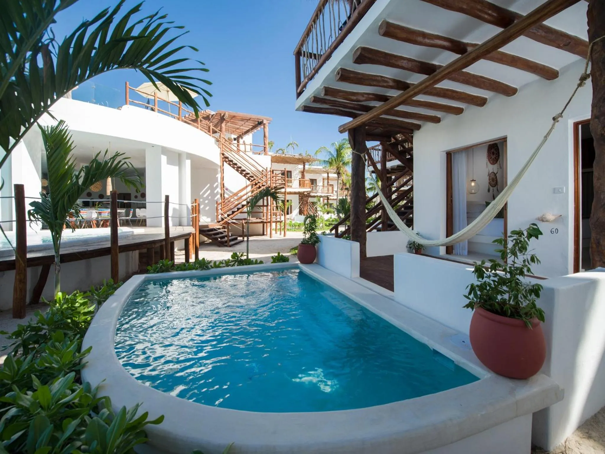 Junior Suite with Private Pool in Villas HM Palapas del Mar