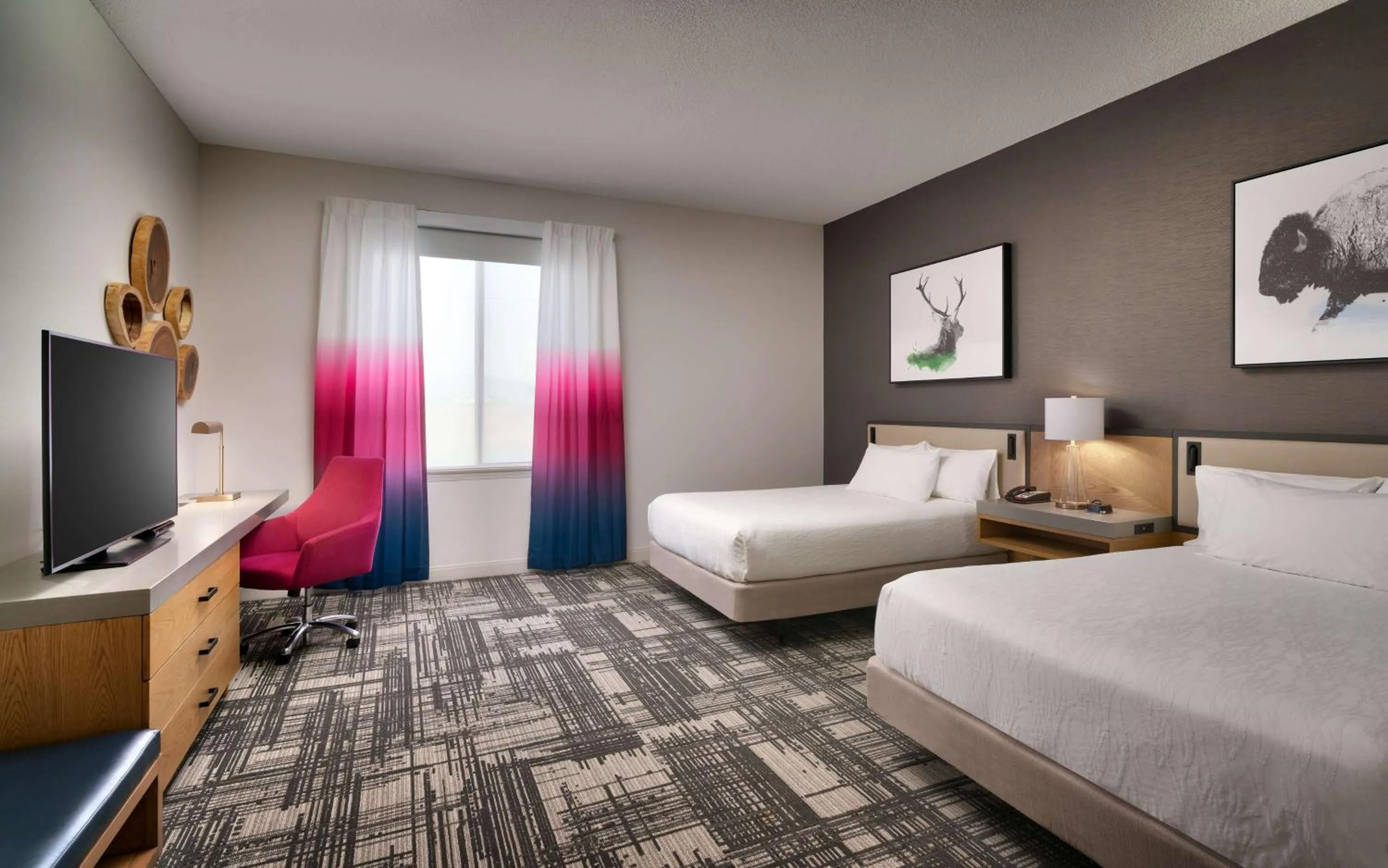 Queen Room with Two Queen Beds and Tub - Mobility Accessible in Hilton Garden Inn Bozeman