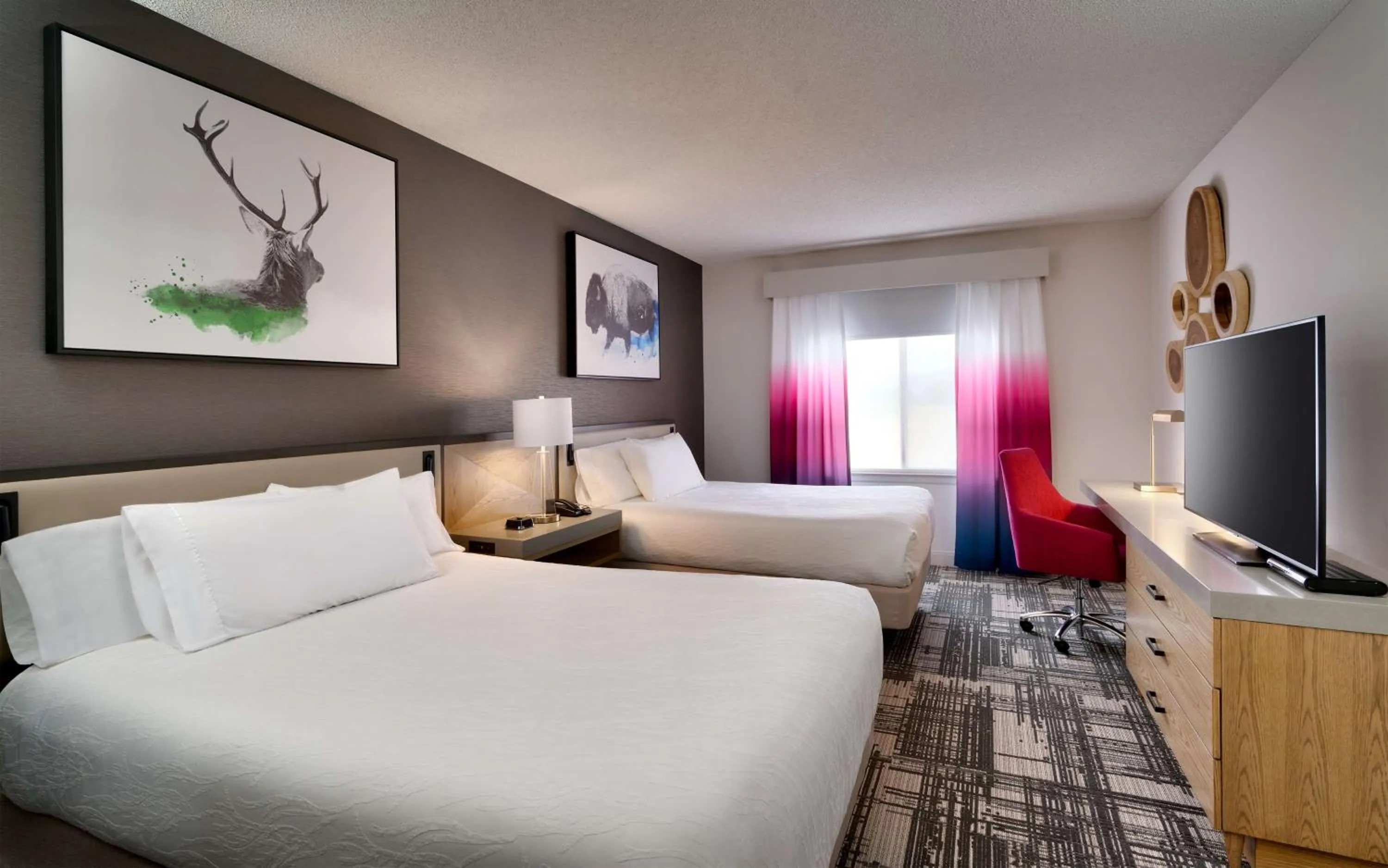 Queen Room with Two Queen Beds in Hilton Garden Inn Bozeman