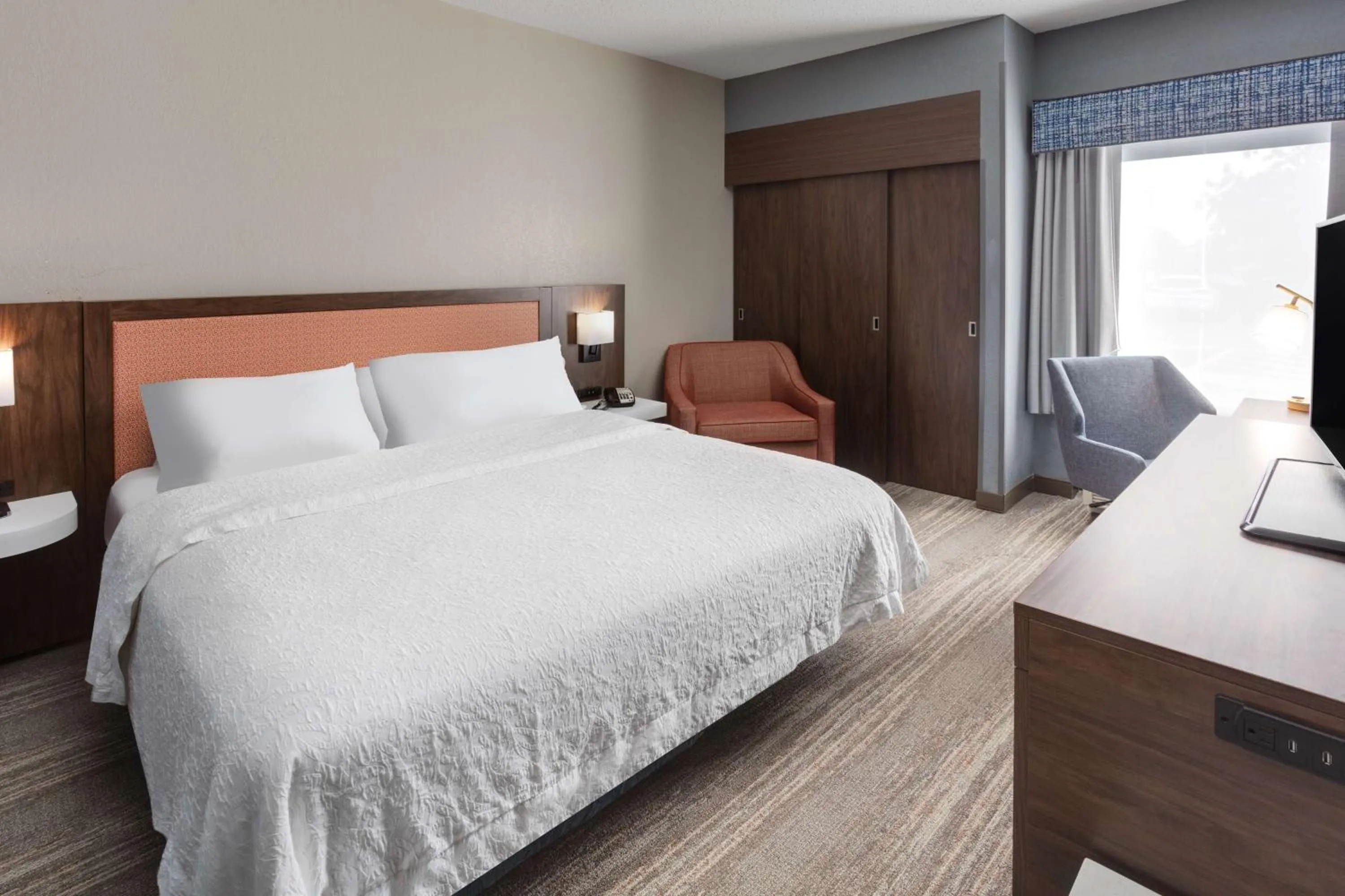 King Room - Non-Smoking in Hampton Inn Joliet-Plainfield I-55