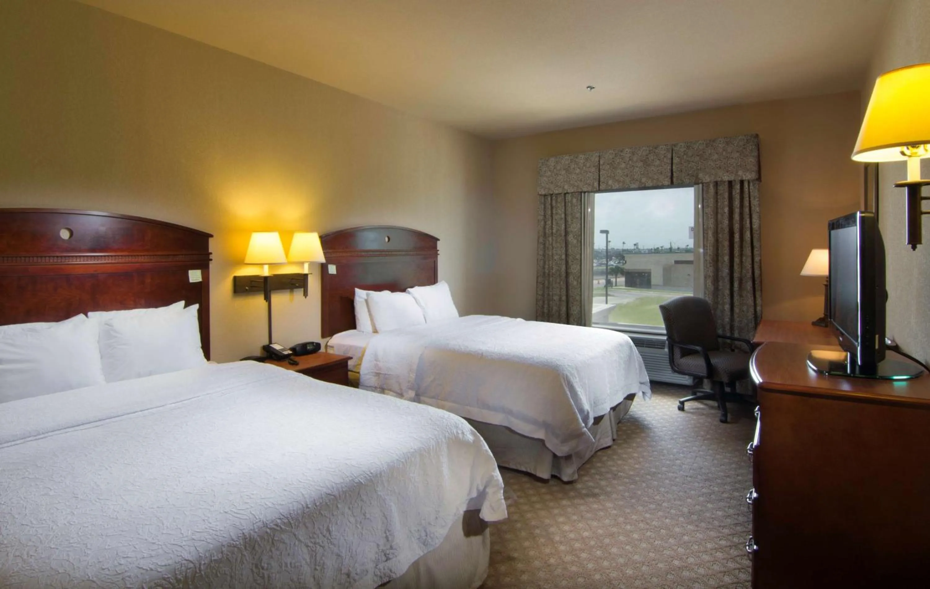 Queen Room with Two Queen Beds - Non-Smoking in Hampton Inn and Suites-Brownsville