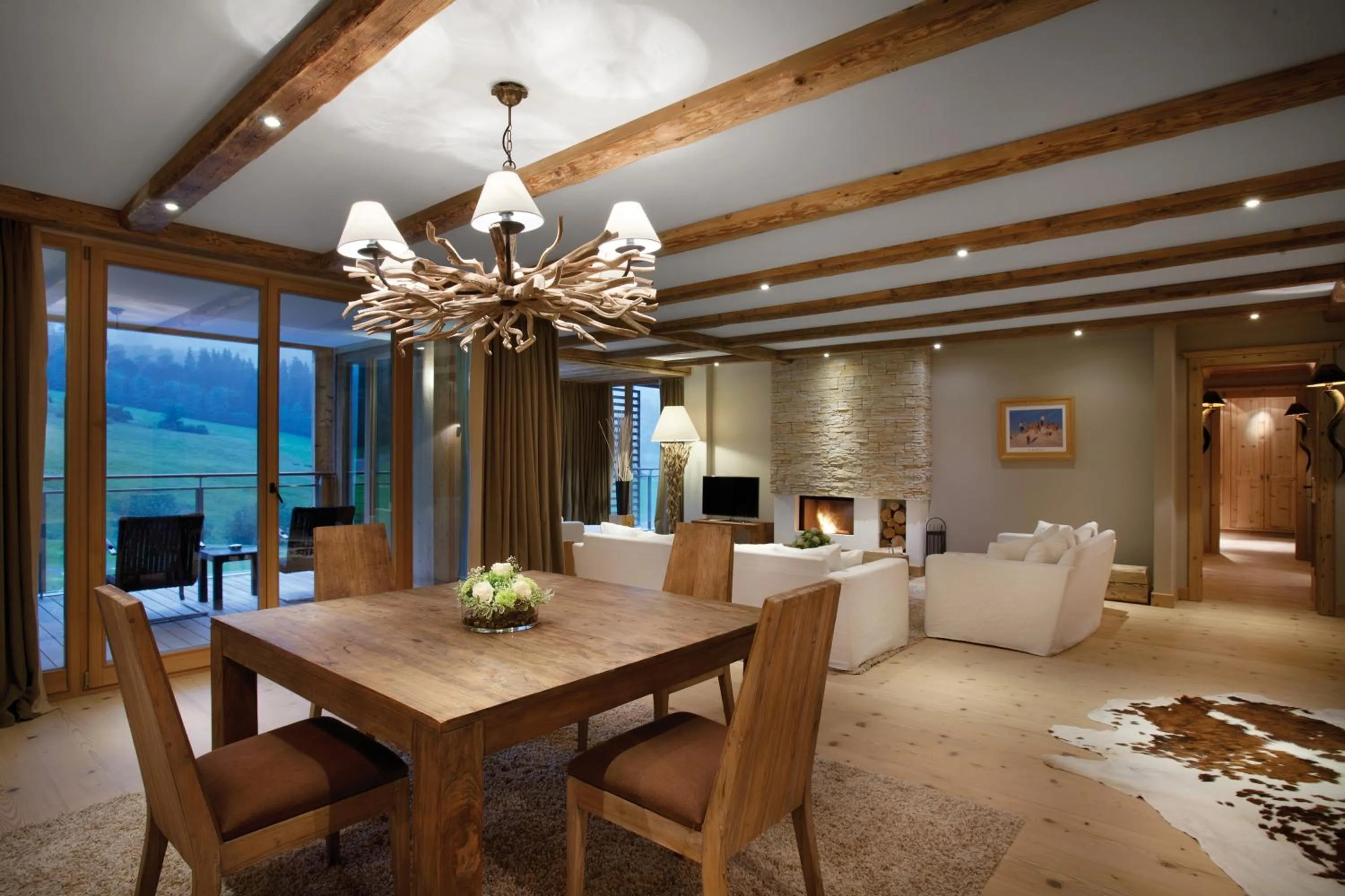 Chalet Suite - single occupancy in Kempinski Hotel Das Tirol
