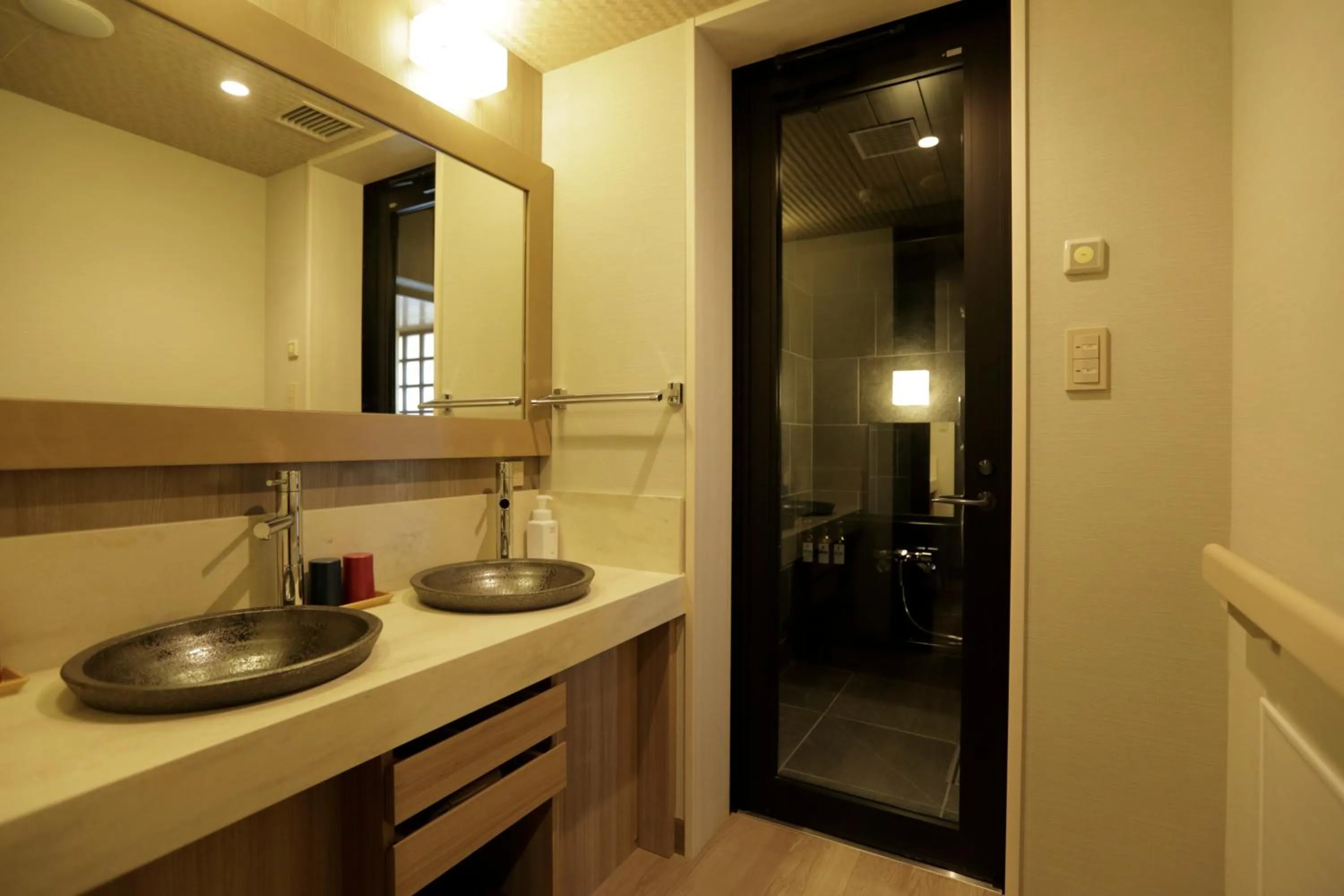 Quadruple Room with Open-Air Bath in Tsukino Yado Sara