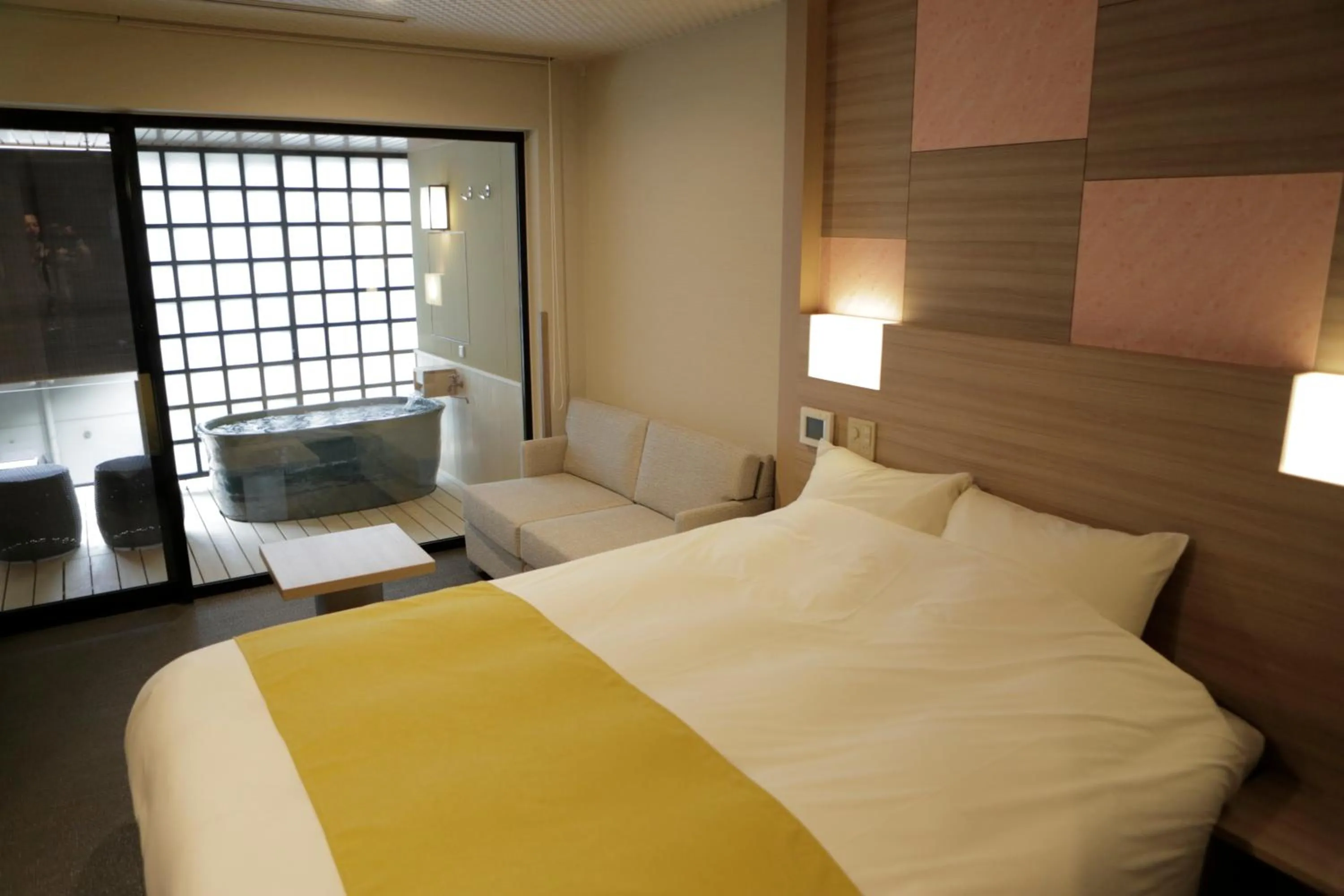 Standard Double Room with Open-Air Bath in Tsukino Yado Sara