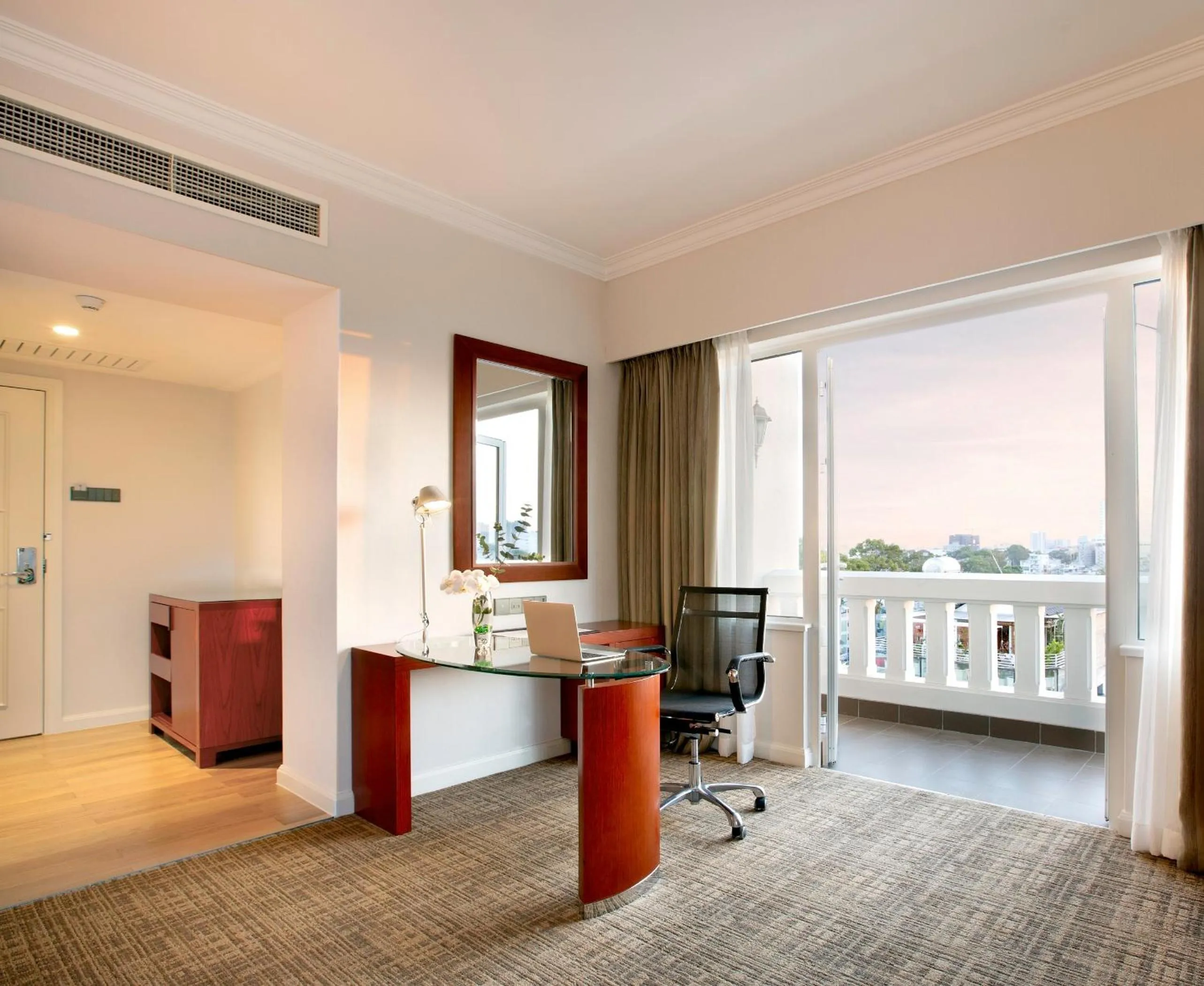 King Room with Balcony in Equatorial Ho Chi Minh City
