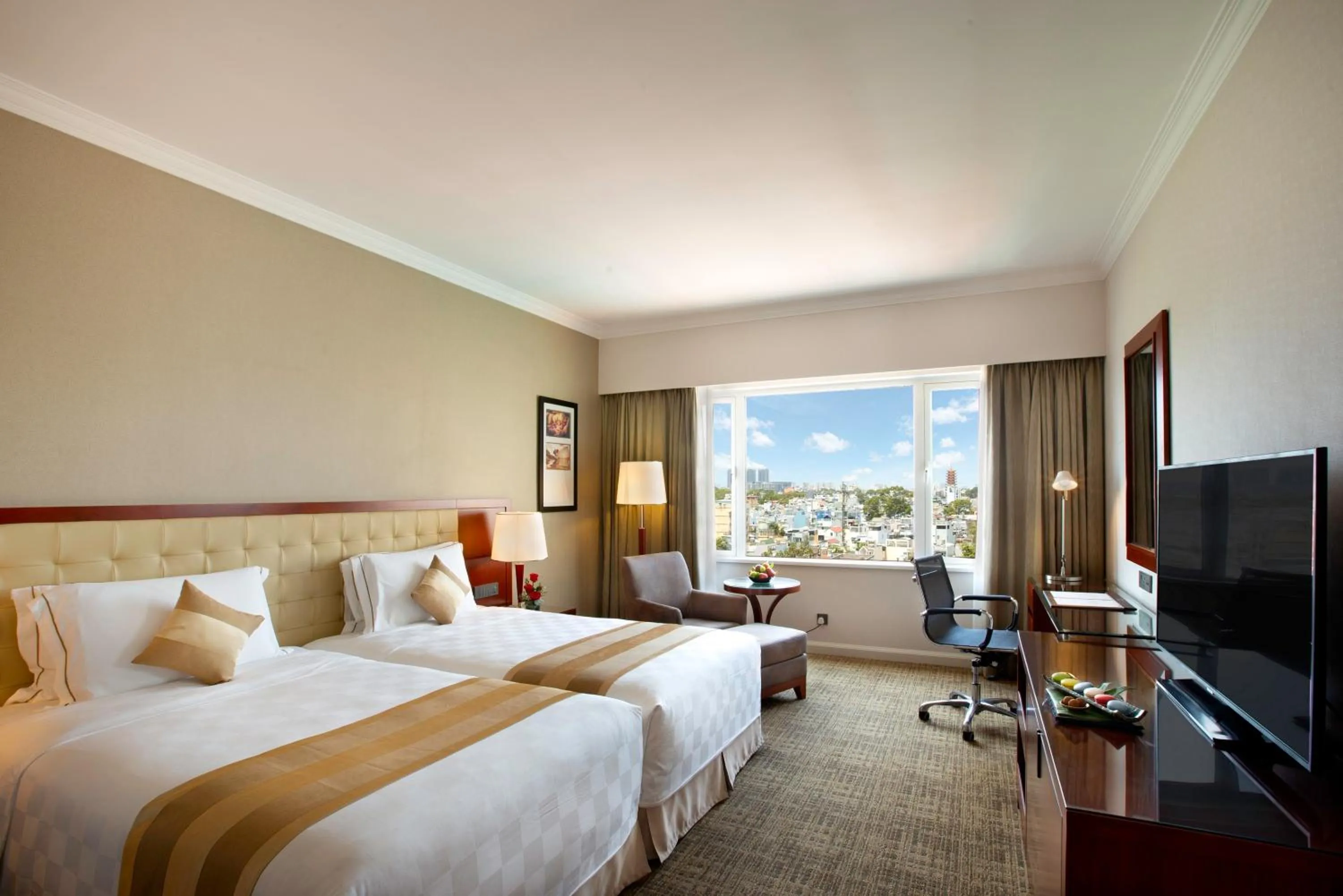 Deluxe Twin Room in Equatorial Ho Chi Minh City