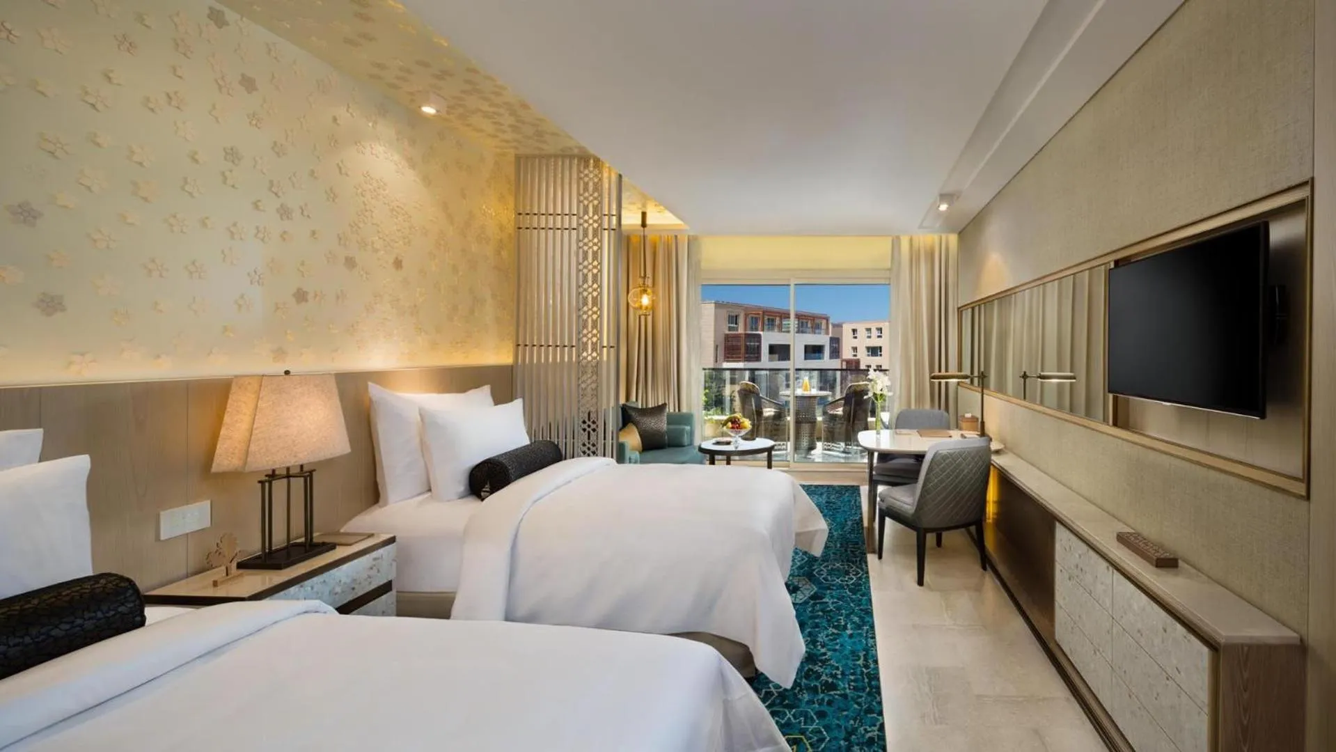 Deluxe Summerland Resort View Room with King Bed in Kempinski Summerland Hotel & Resort Beirut