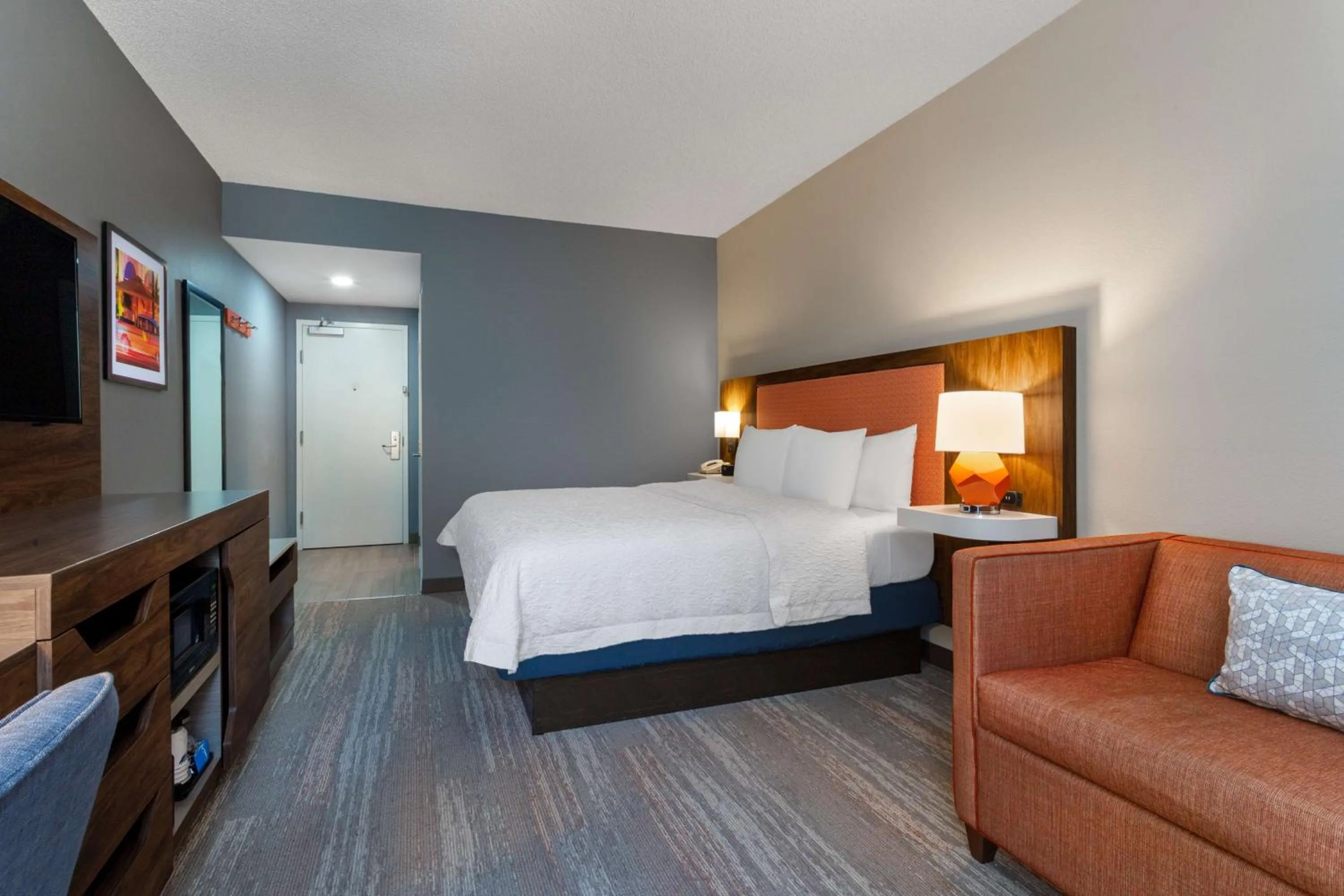 King Room - Hearing Access/Non-Smoking in Hampton Inn Commercial Boulevard-Fort Lauderdale