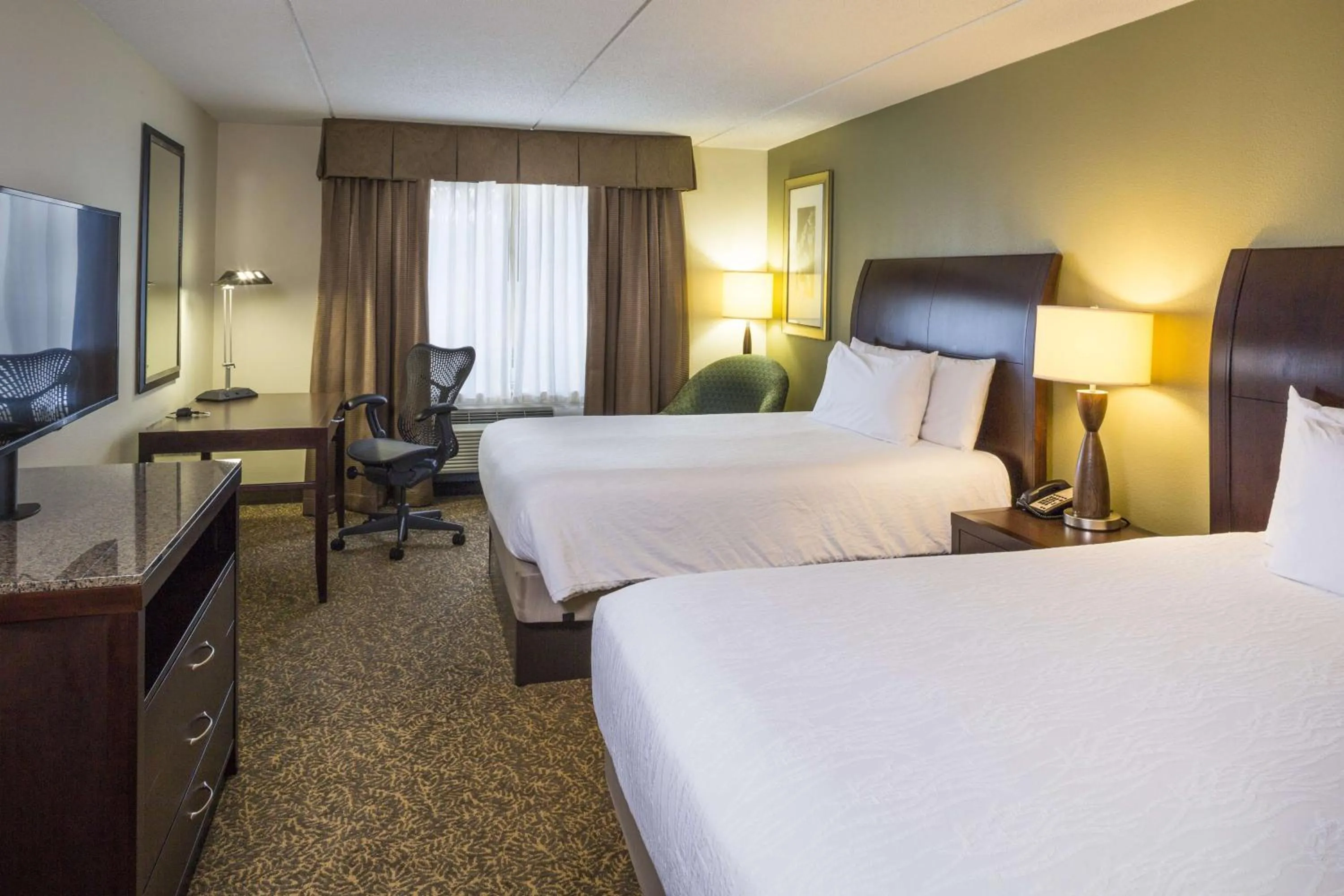 Queen Room with Two Queen Beds in Hilton Garden Inn Hampton Coliseum Central