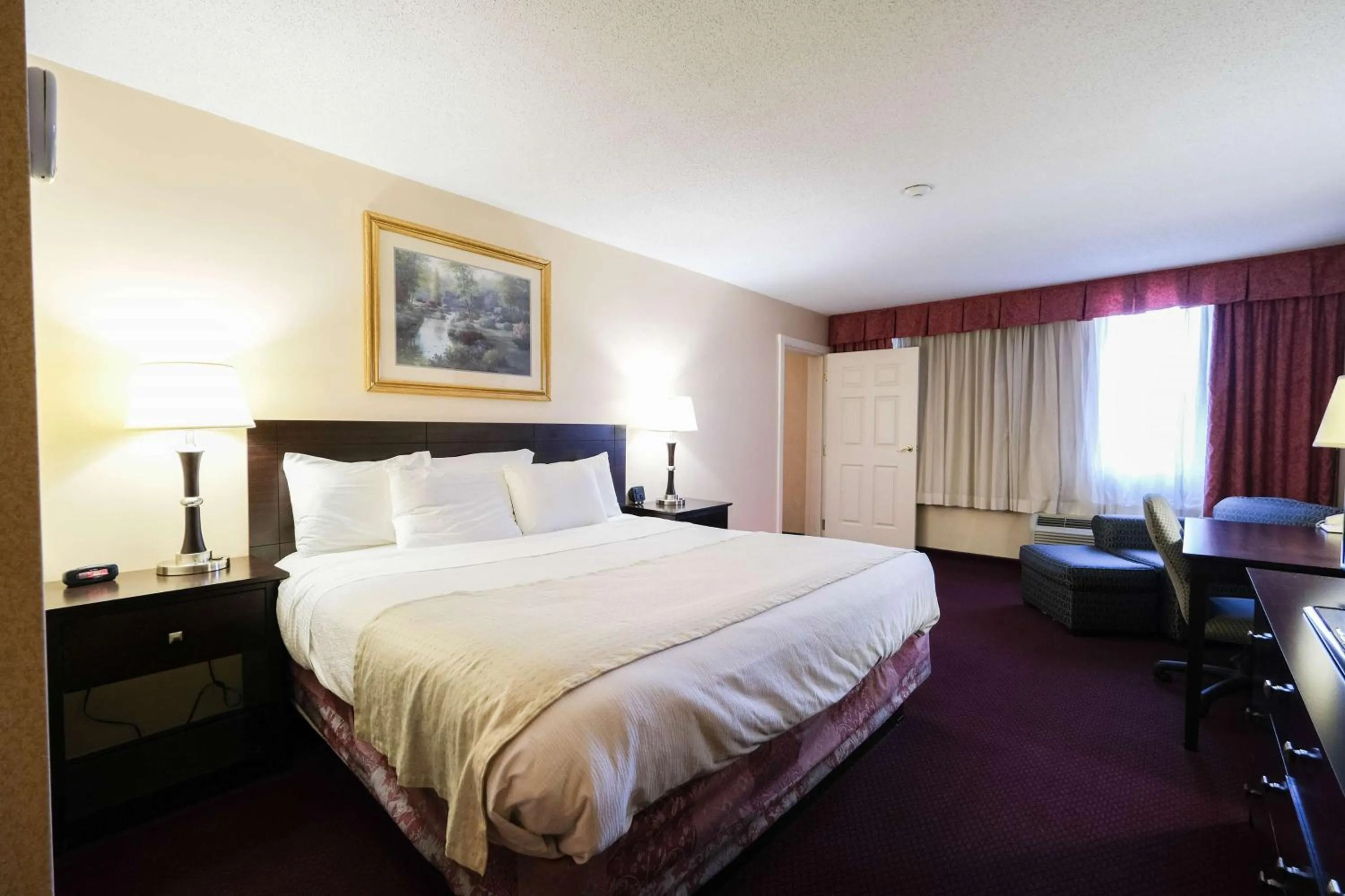 Deluxe King Suite in Fireside Inn & Suites Portland
