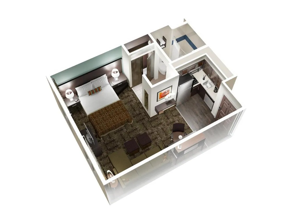 Queen Studio Suite in Staybridge Suites Houston West - Energy Corridor by IHG